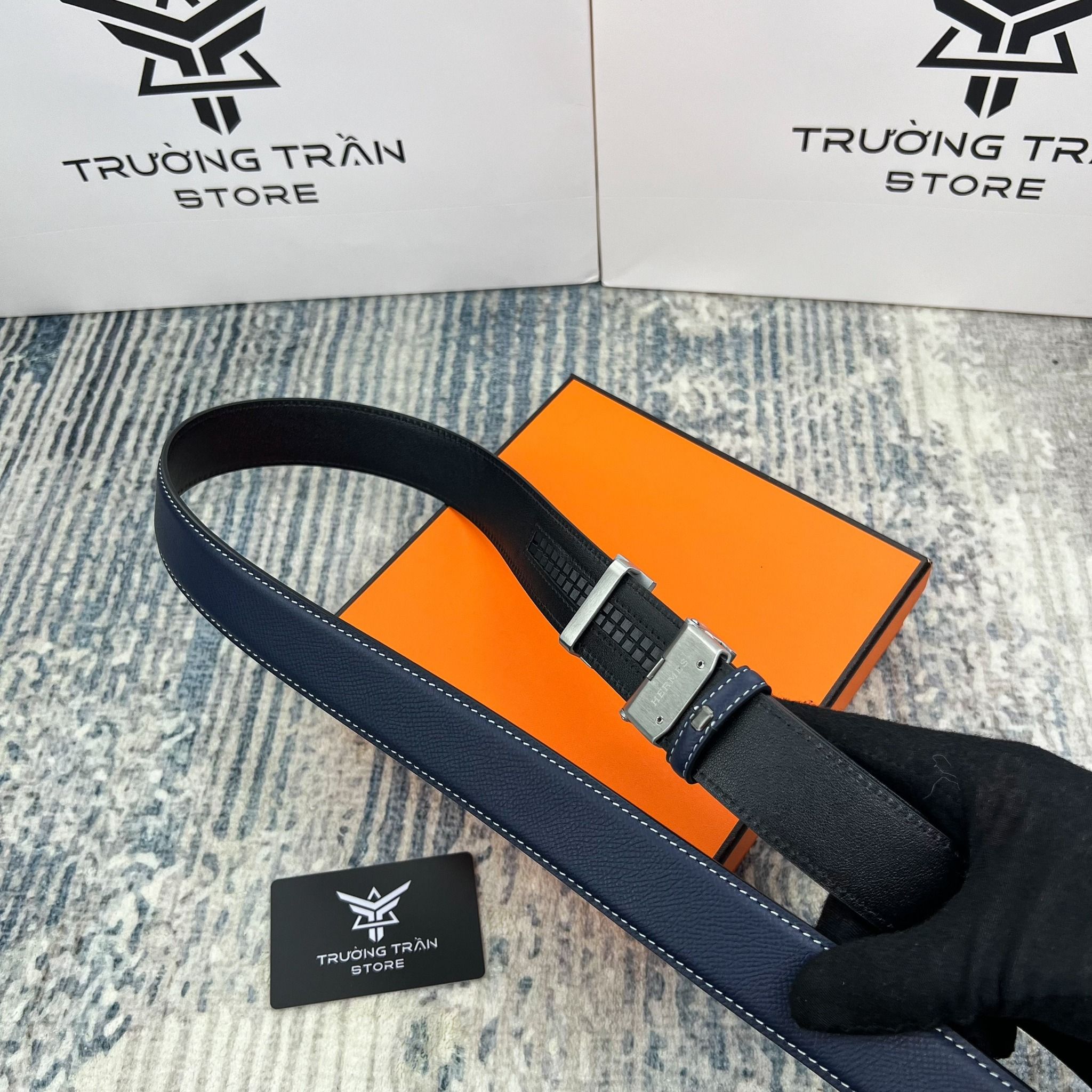 BELT 35 MM - Dây lưng Hermes - Nam - DLTT164