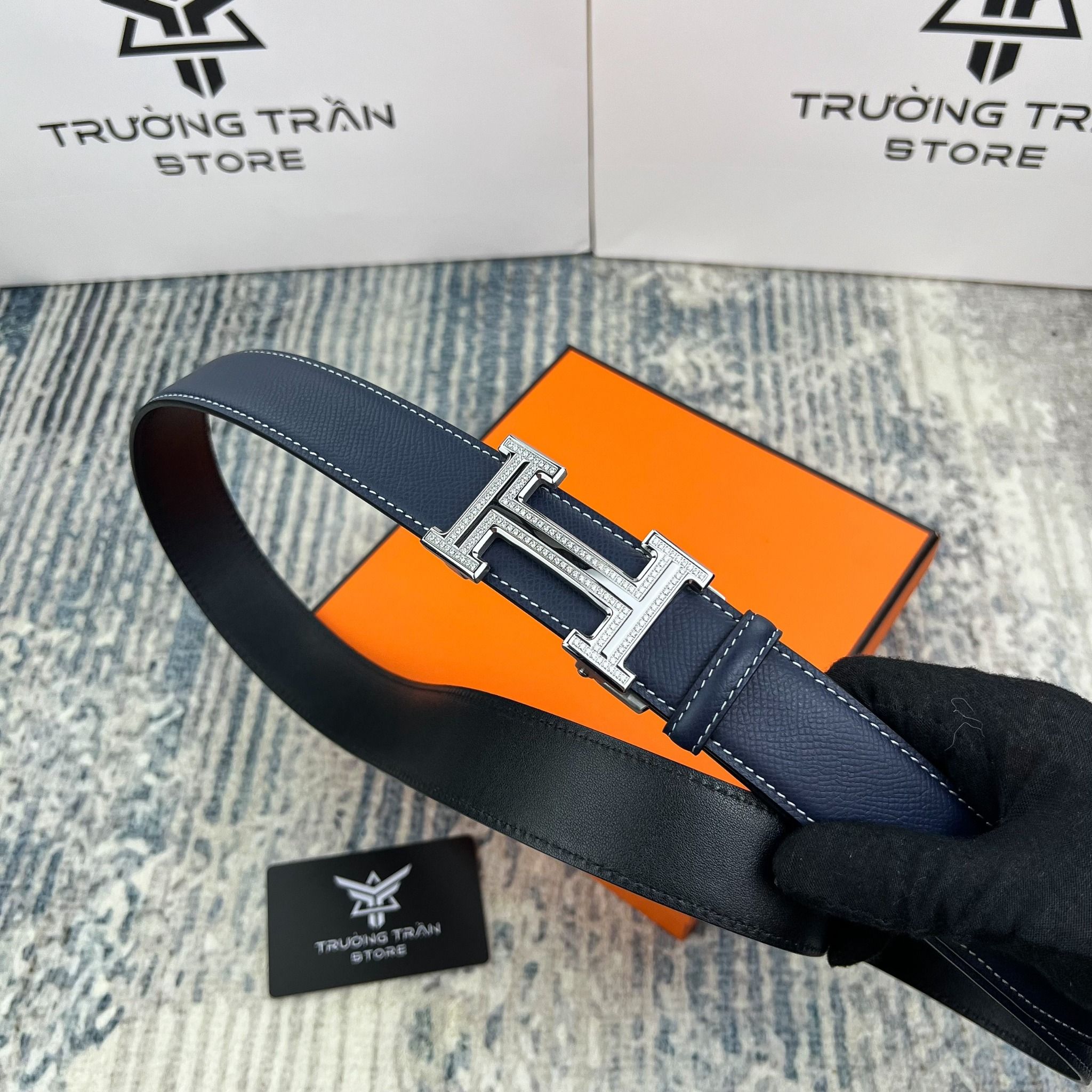 BELT 35 MM - Dây lưng Hermes - Nam - DLTT164
