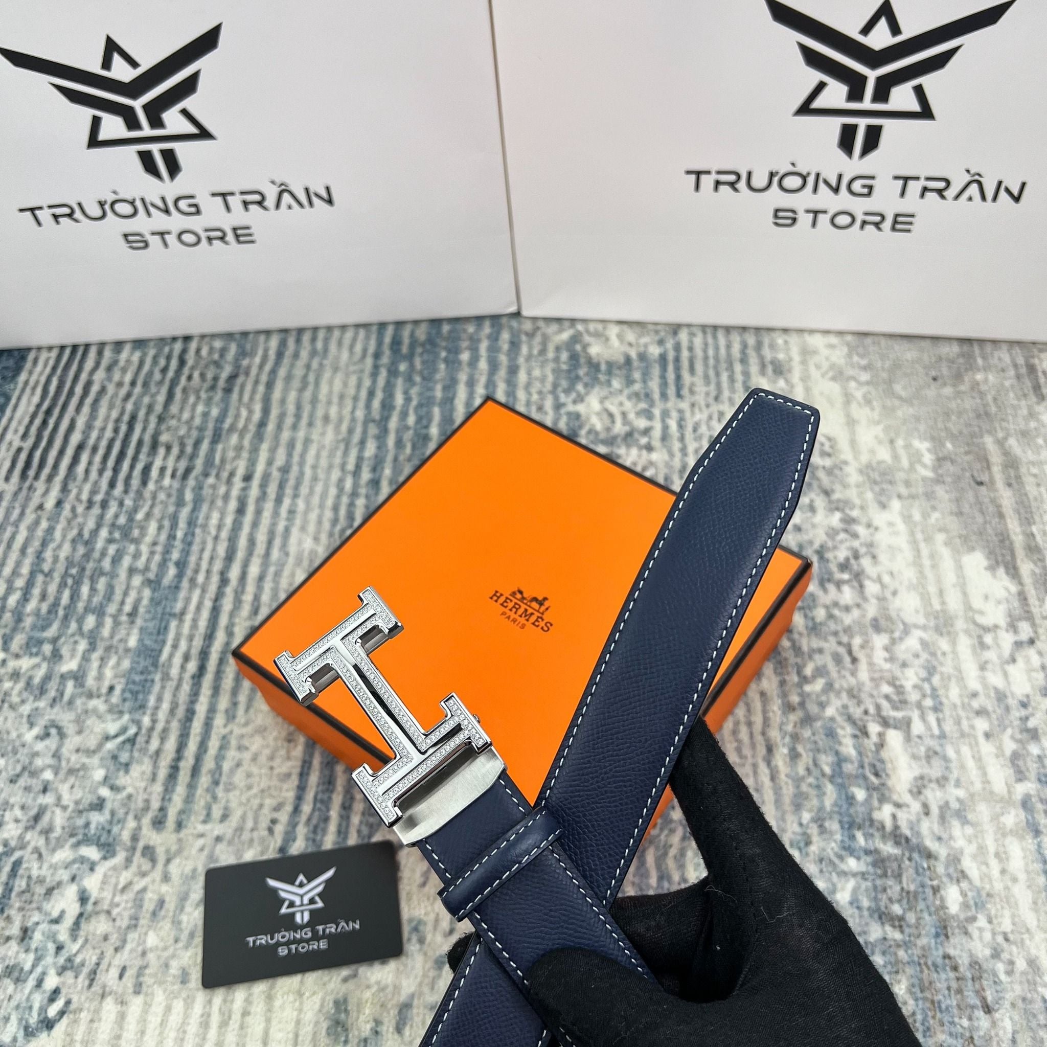 BELT 35 MM - Dây lưng Hermes - Nam - DLTT164