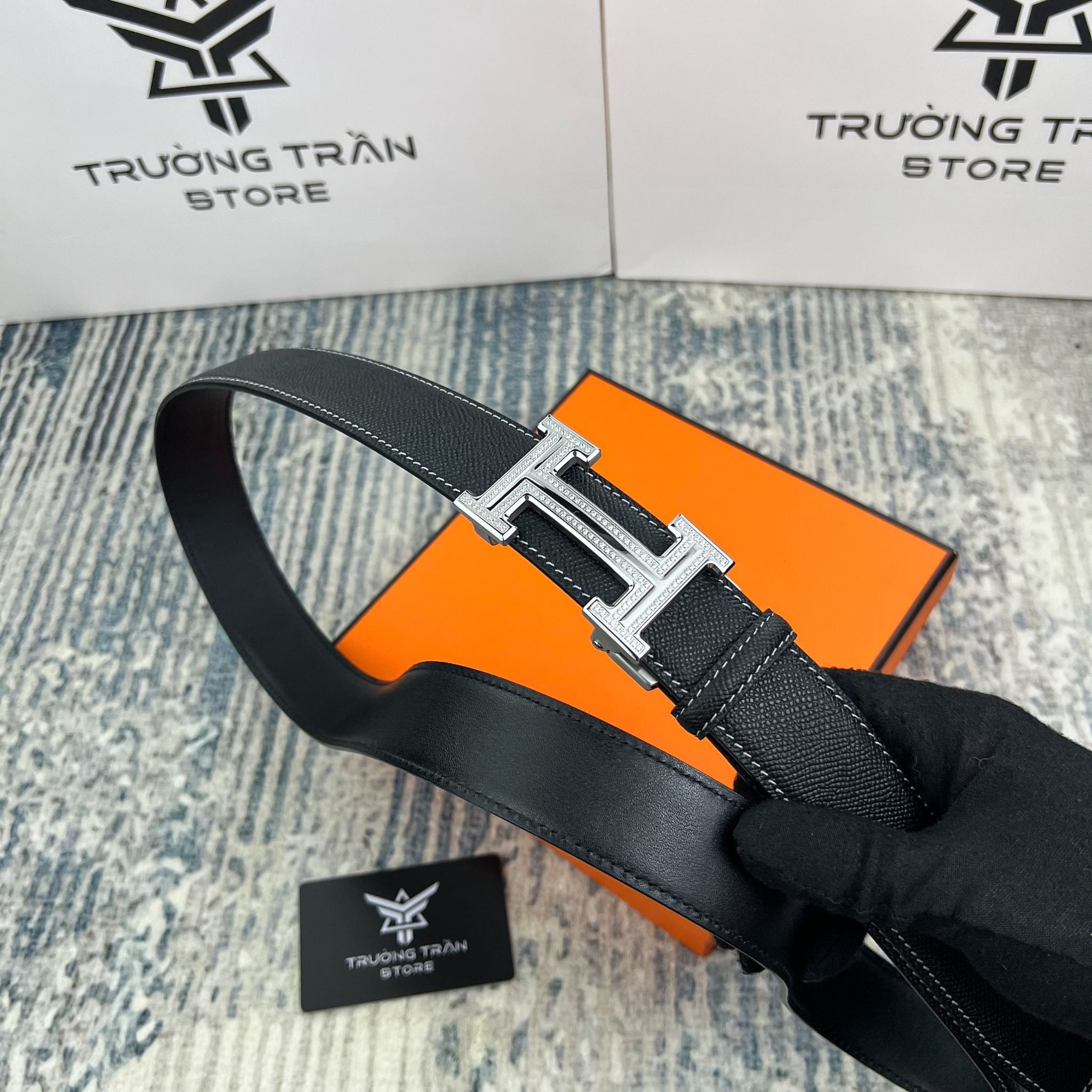 BELT 35 MM - Dây lưng Hermes - Nam - DLTT167