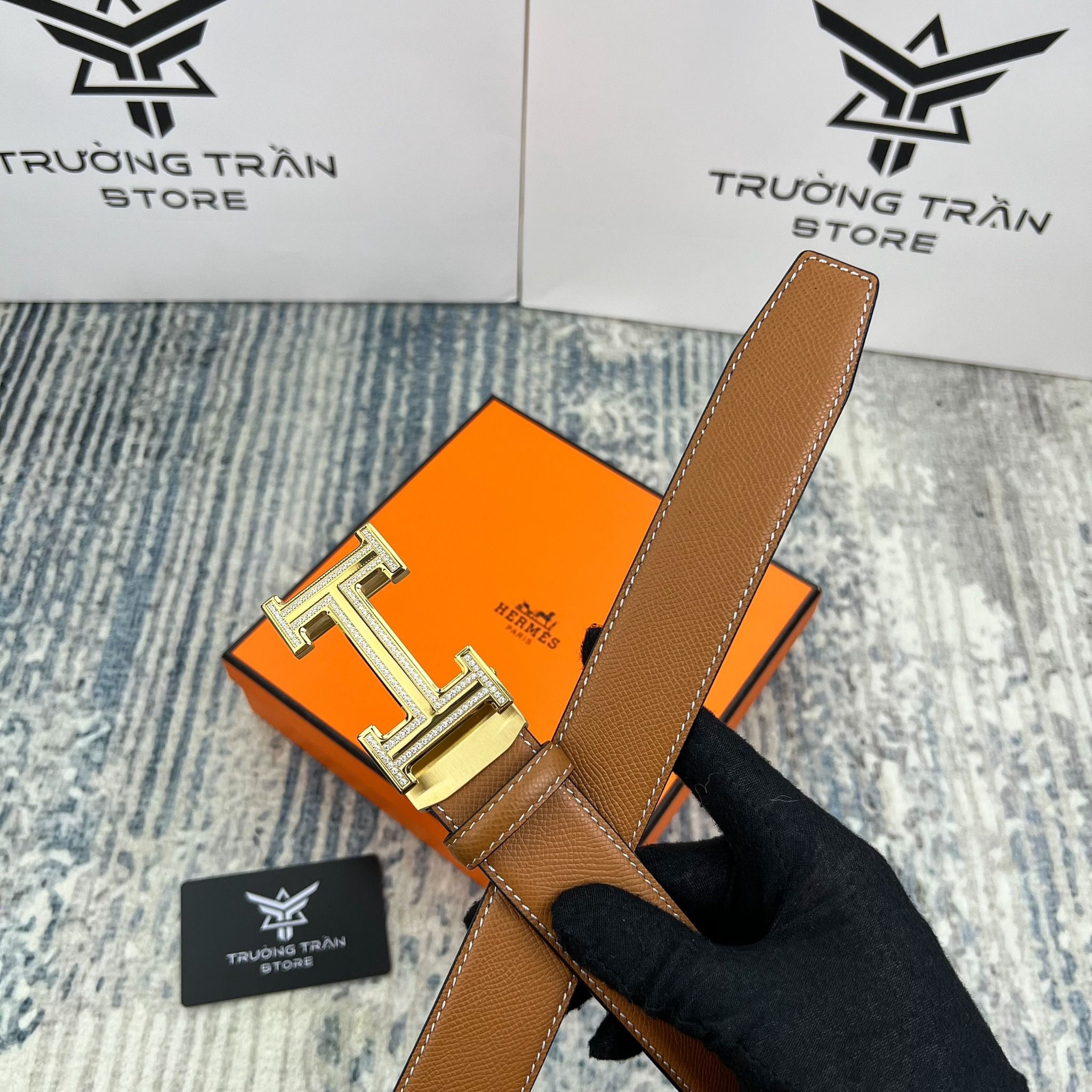 BELT 35 MM - Dây lưng Hermes - Nam - DLTT143