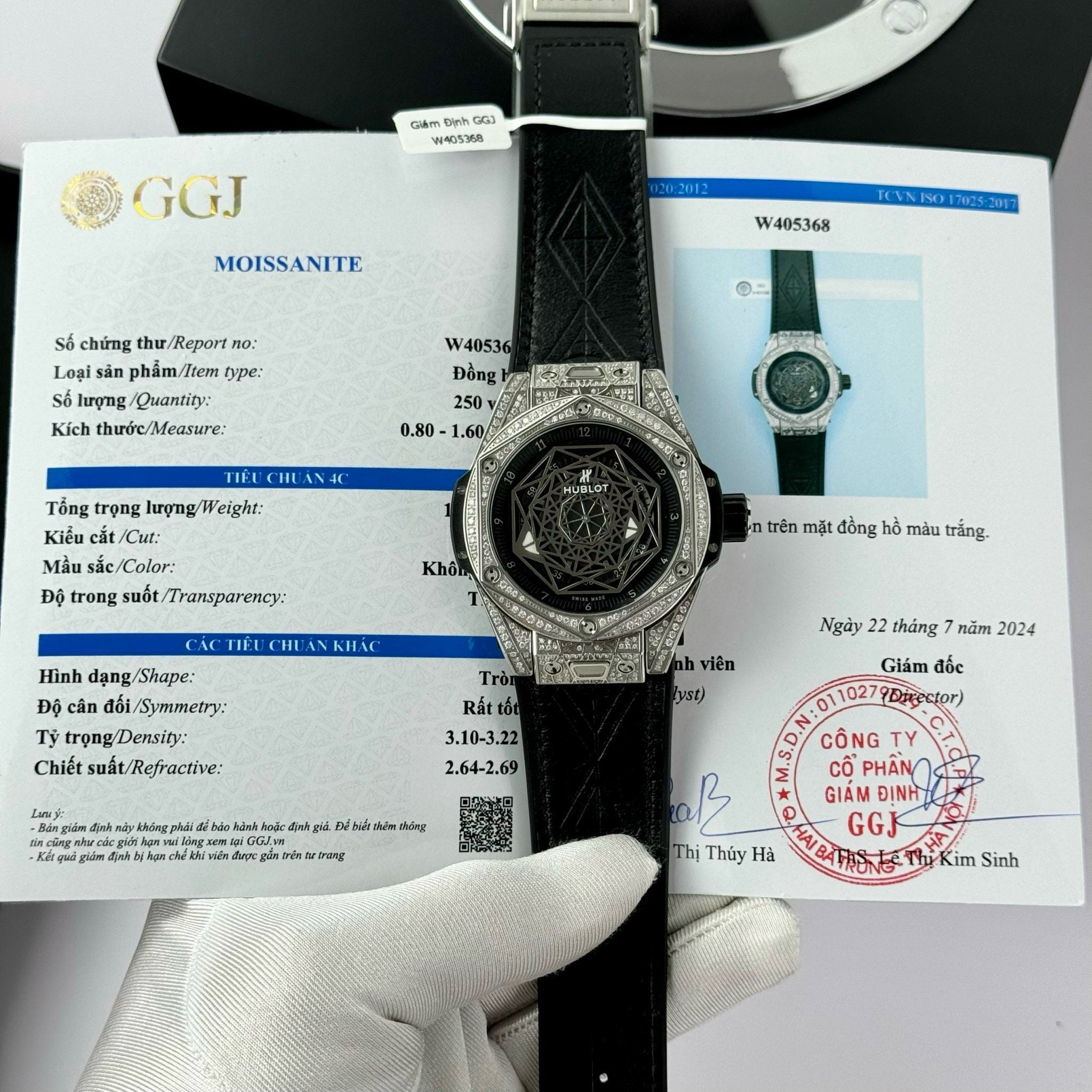 HUBLOT BIG BANG SANG BLEU 45 MM - Đồng Hồ Hublot - Nam - DHNTT1387