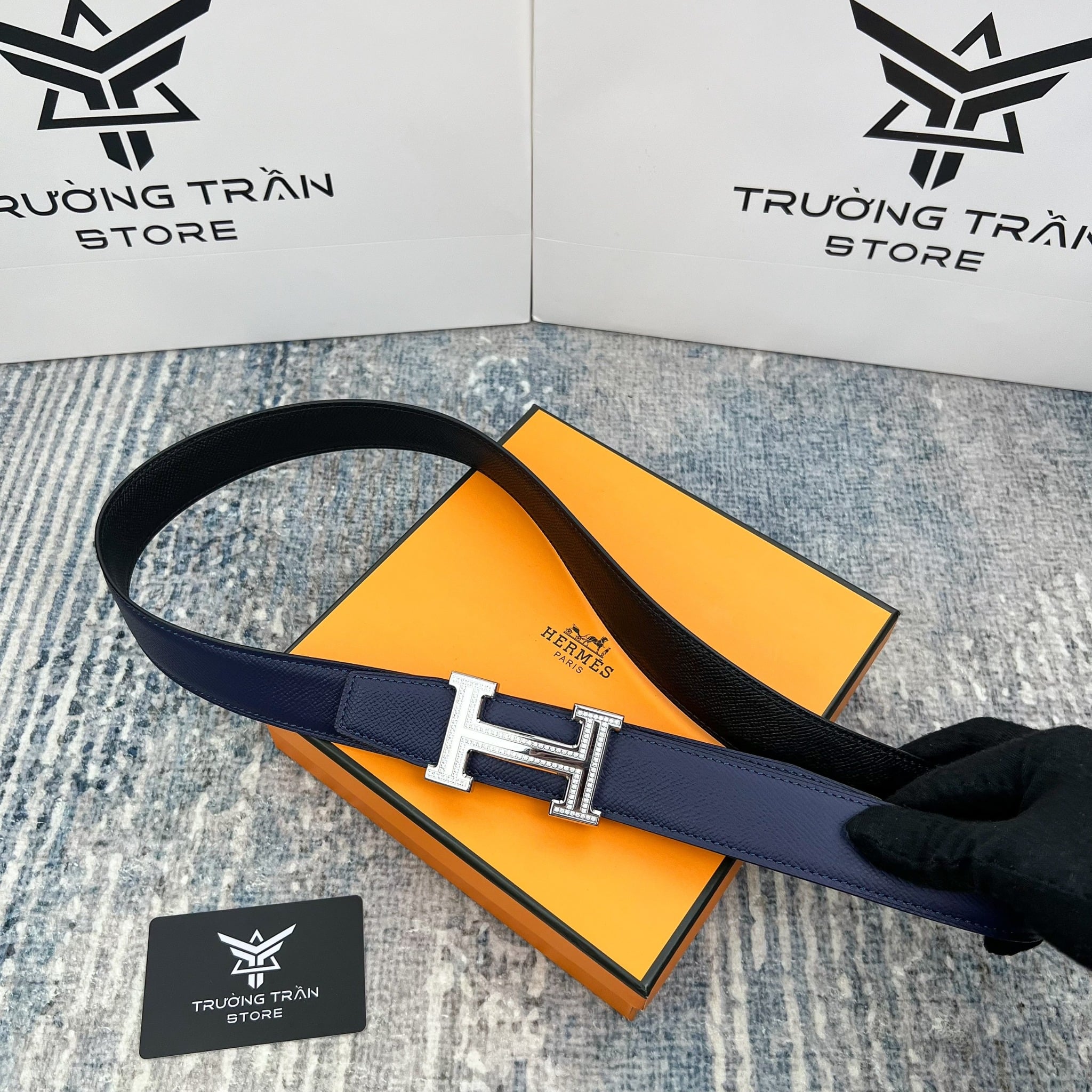BELT 32 MM - Dây Lưng Hermes - Nam - DLTT128