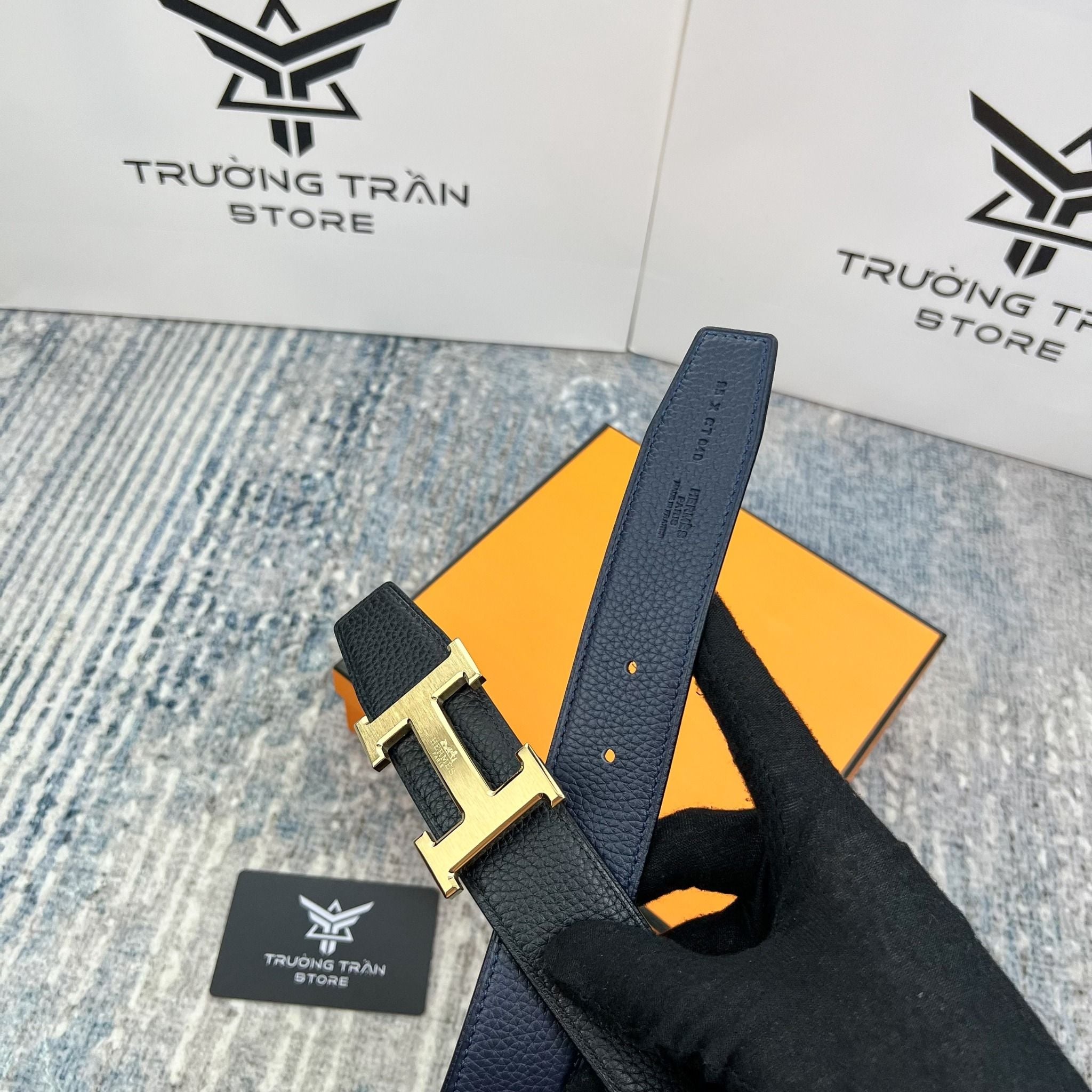BELT 32 MM - Dây Lưng Hermes - Nam - DLTT130