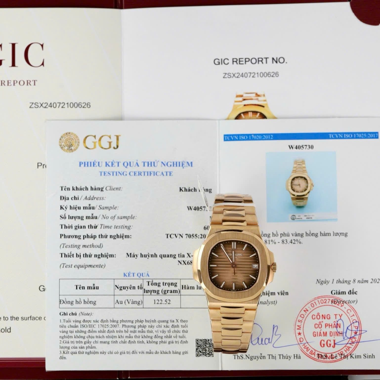 PATEK PHILIPPE NAUTILUS 40 MM - Đồng Hồ Patek Philippe - Nam - DHNTT414