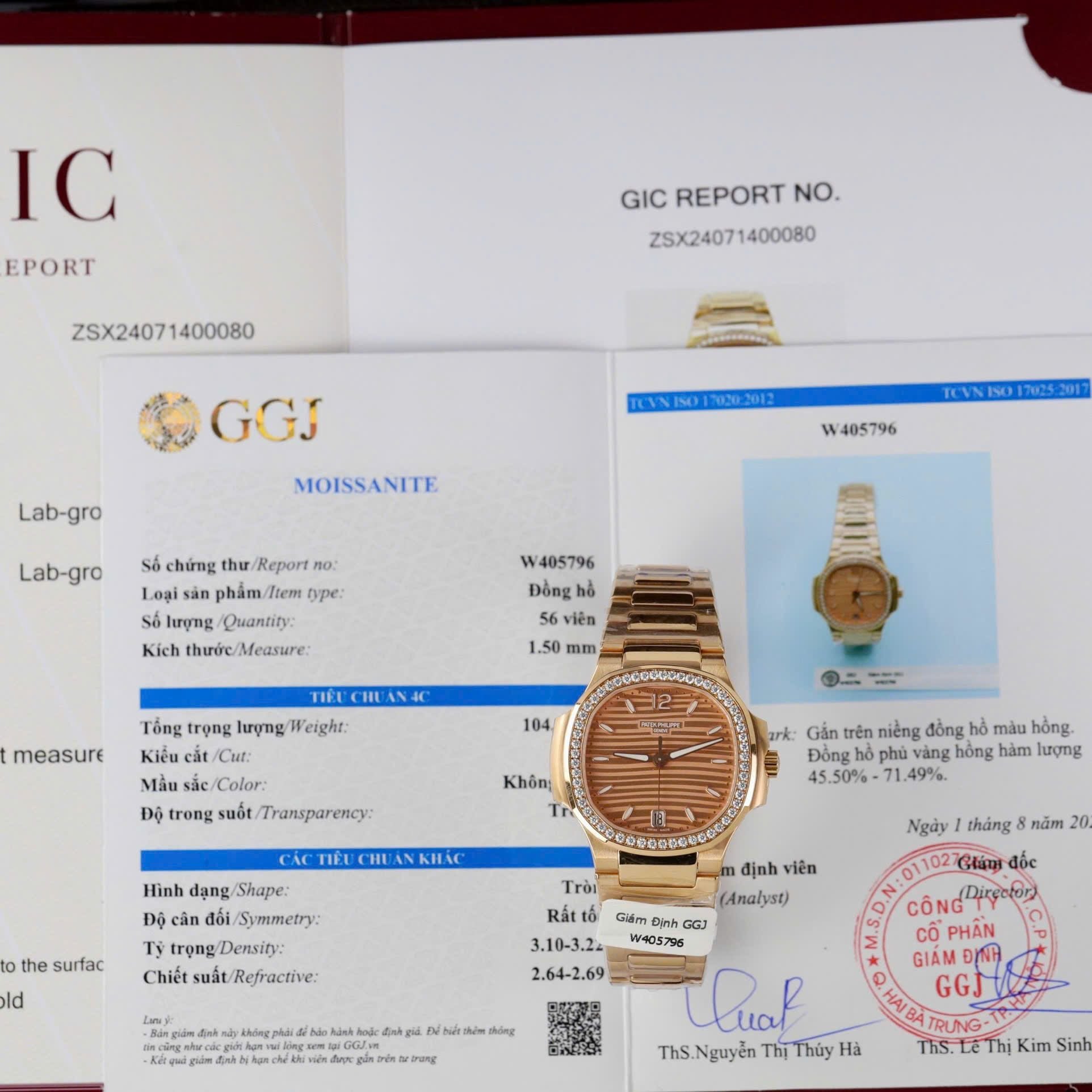 PATEK PHILIPPE NAUTILUS 35 MM - Đồng Hồ Patek Philippe - Nữ - DHTT164