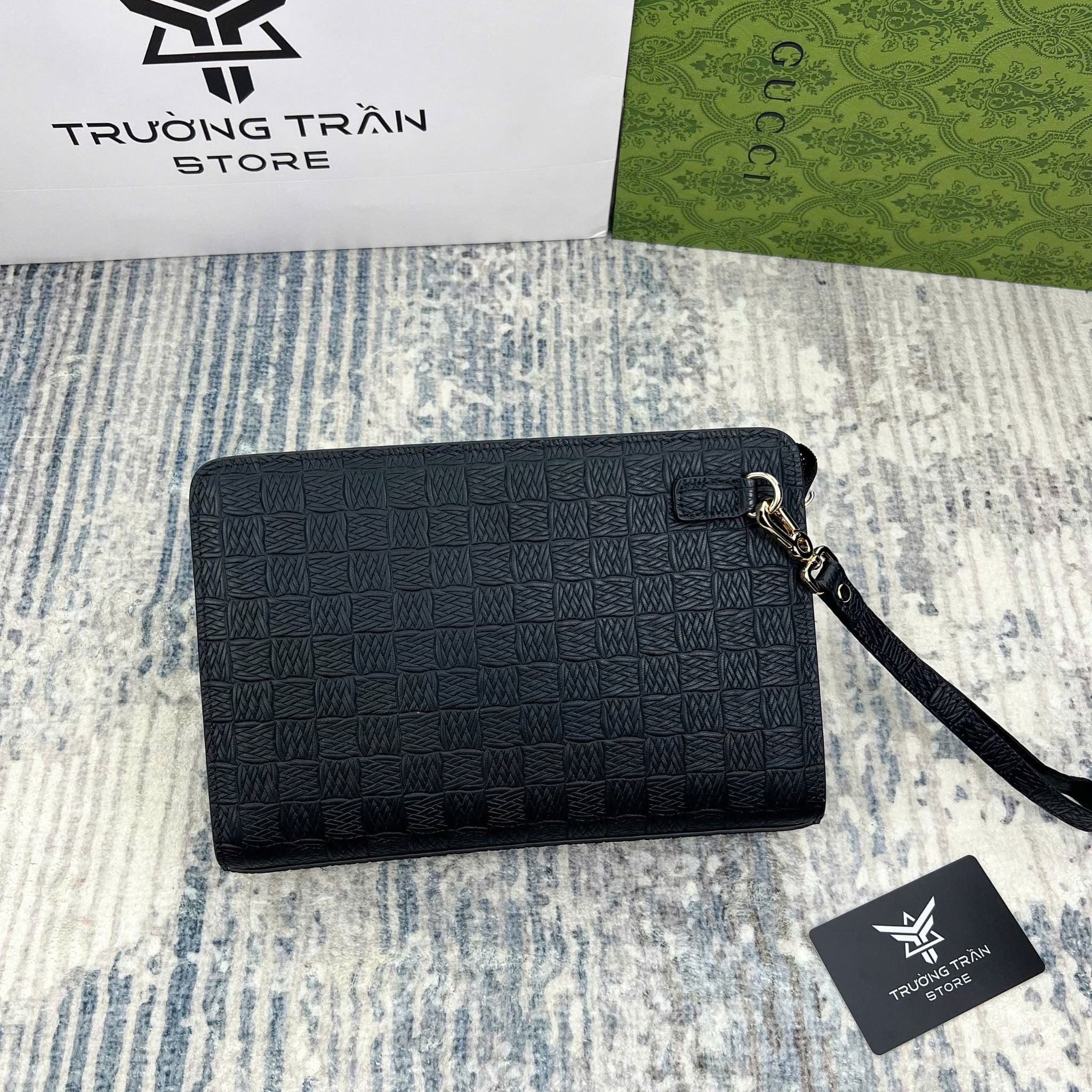 Clutch - Ví Khóa Số Gucci - Nam - CLTT291