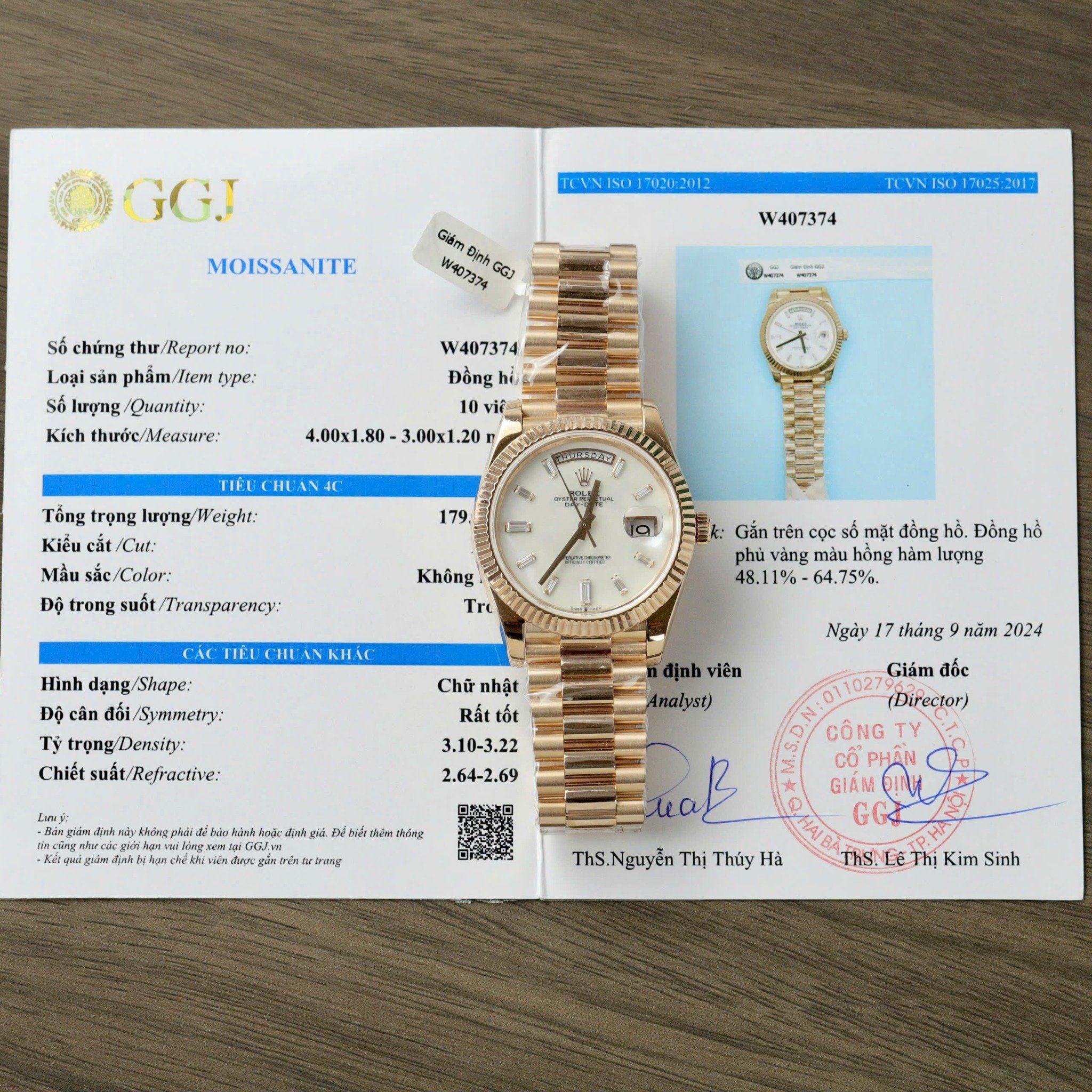 ROLEX DAY-DATE 40 MM - Đồng Hồ Rolex - Nam - DHNTT567