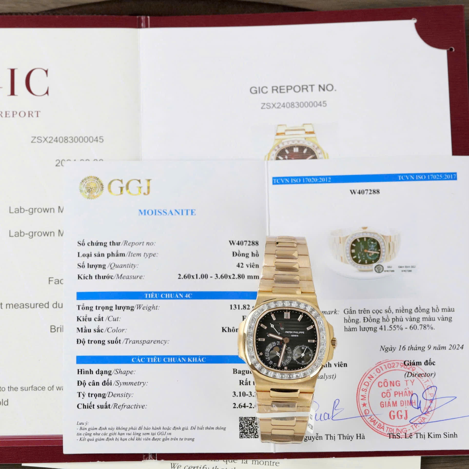 PATEK PHILIPPE NAUTILUS 40 MM - Đồng Hồ Patek Philippe - Nam - DHNTT1330