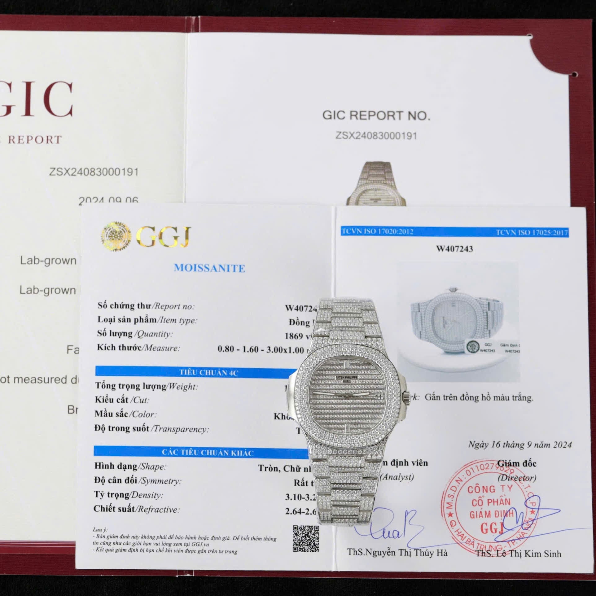 PATEK PHILIPPE NAUTILUS 40 MM - Đồng Hồ Patek Philippe - Nam - DHNTT1609