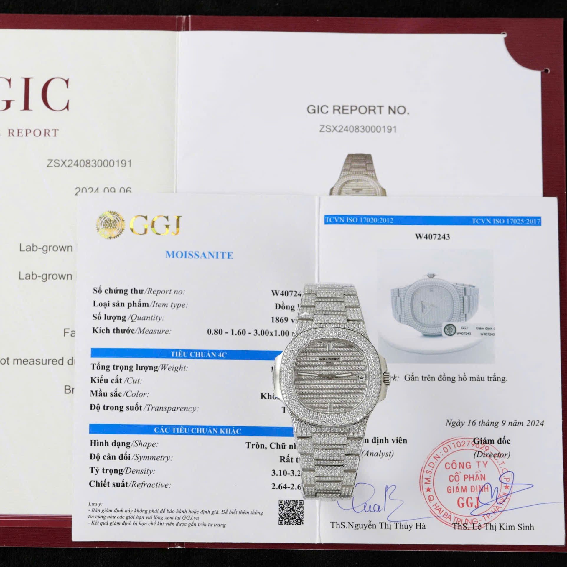 PATEK PHILIPPE NAUTILUS 40 MM - Đồng Hồ Patek Philippe - Nam - DHNTT1609