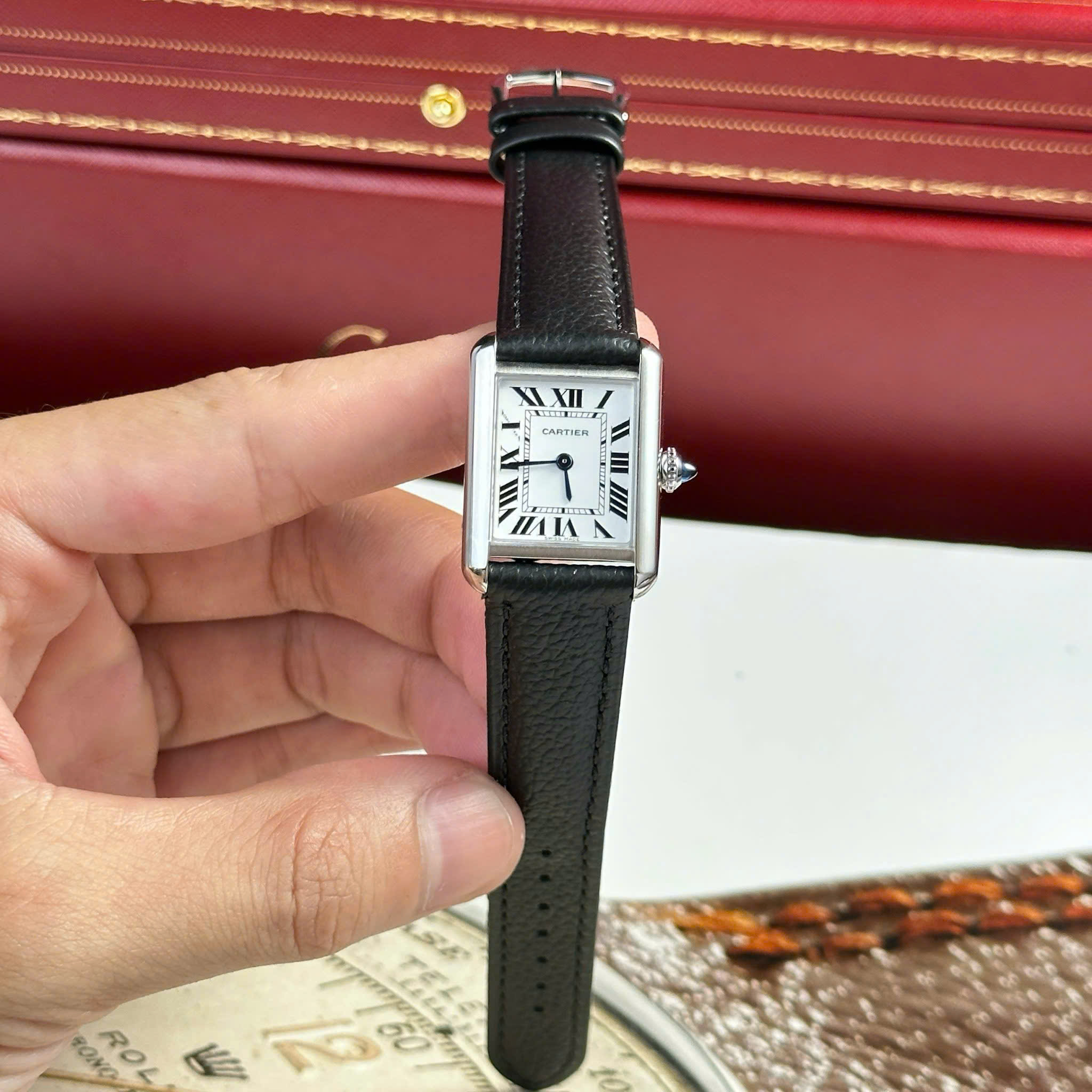 CARTIER TANK SOLO 22 MM - Đồng Hồ Cartier - Nữ - DHTT604
