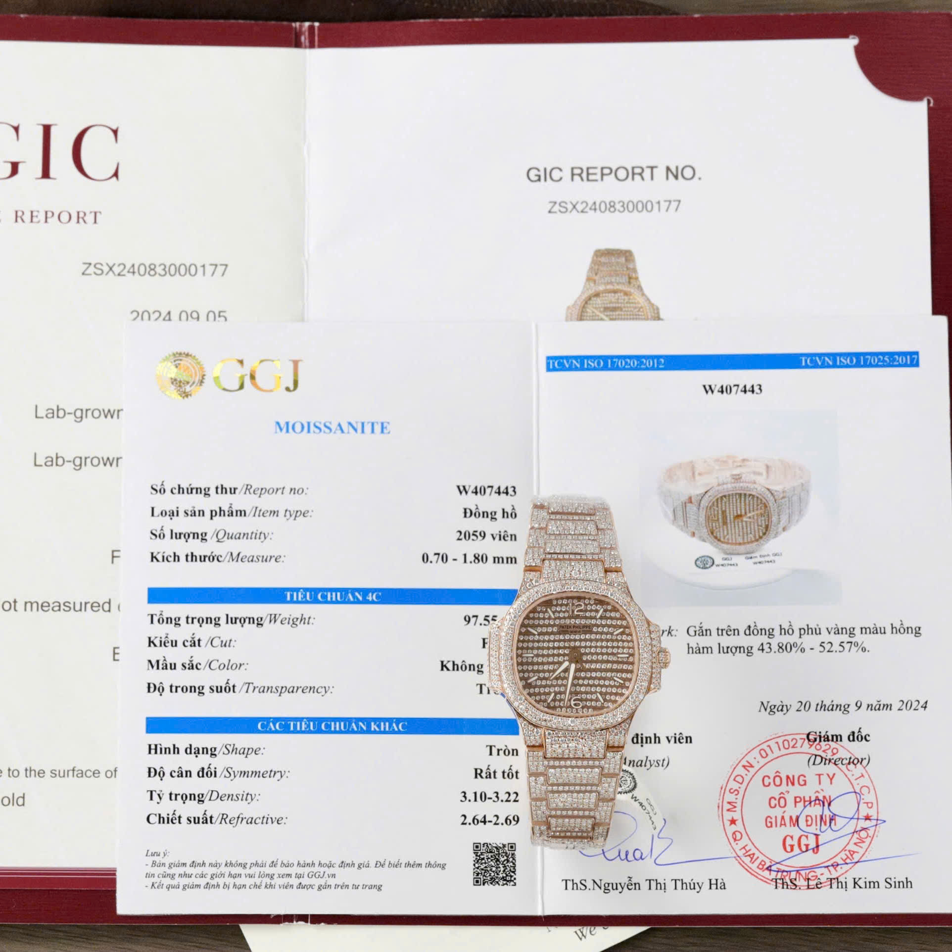 PATEK PHILIPPE NAUTILUS 35 MM - Đồng Hồ Patek Philippe - Nữ - DHTT549