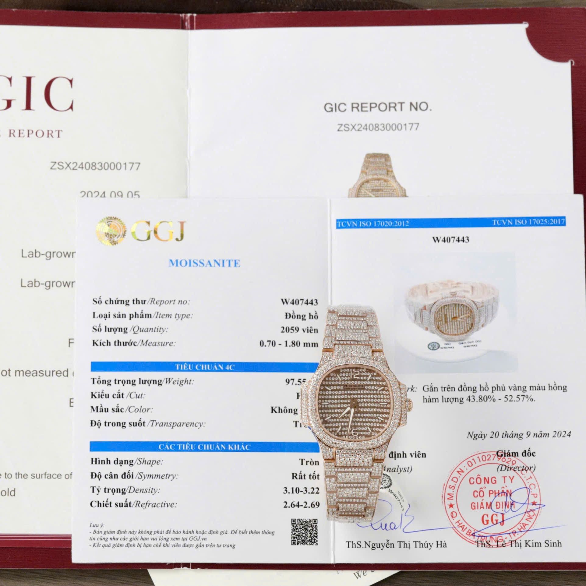 PATEK PHILIPPE NAUTILUS 35 MM - Đồng Hồ Patek Philippe - Nữ - DHTT549