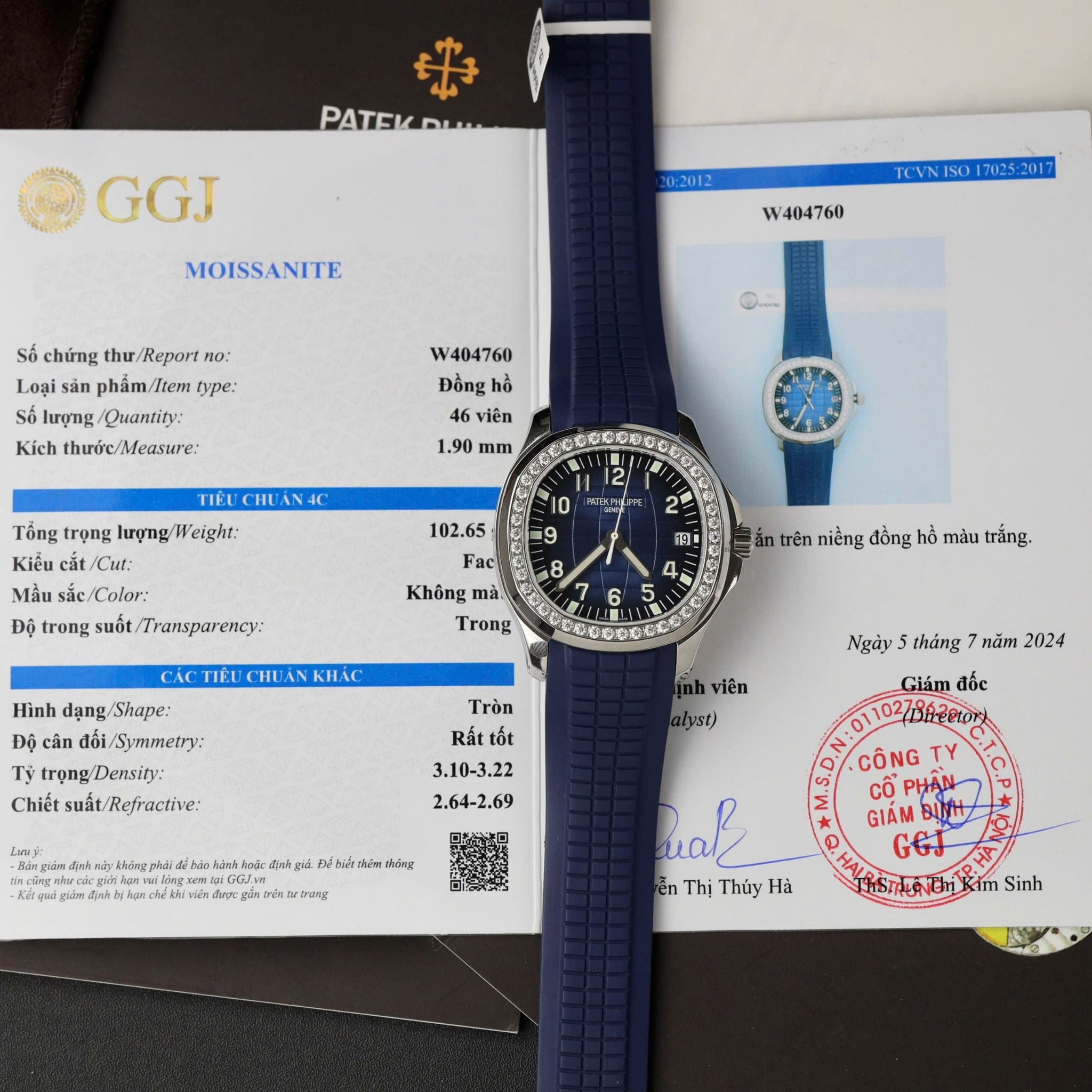 PATEK PHILIPPE AQUANAUT 41 MM - Đồng Hồ Patek Philippe - Nam - DHNTT1674