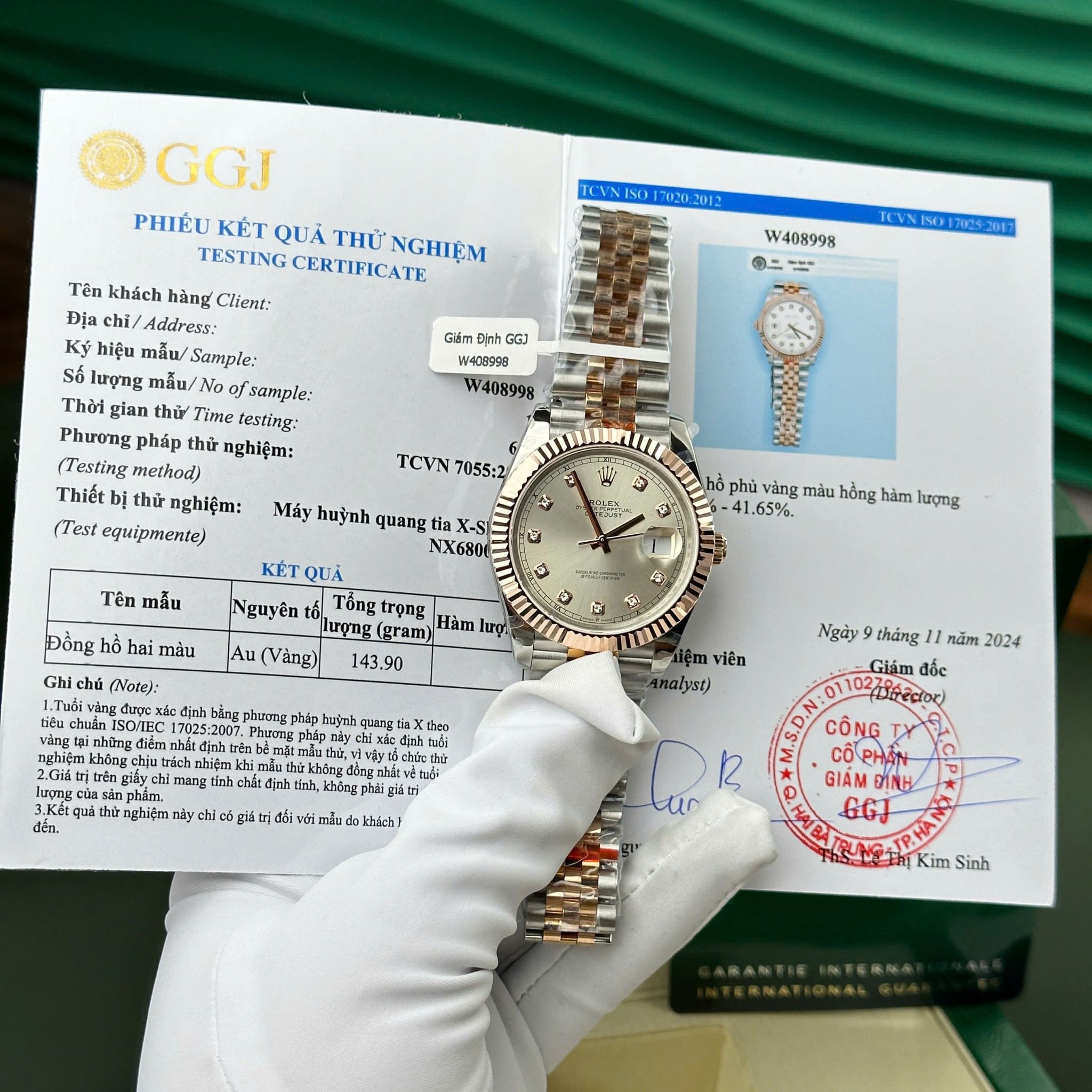 ROLEX DATEJUST 41 MM - Đồng Hồ Rolex - Nam - DHNTT549