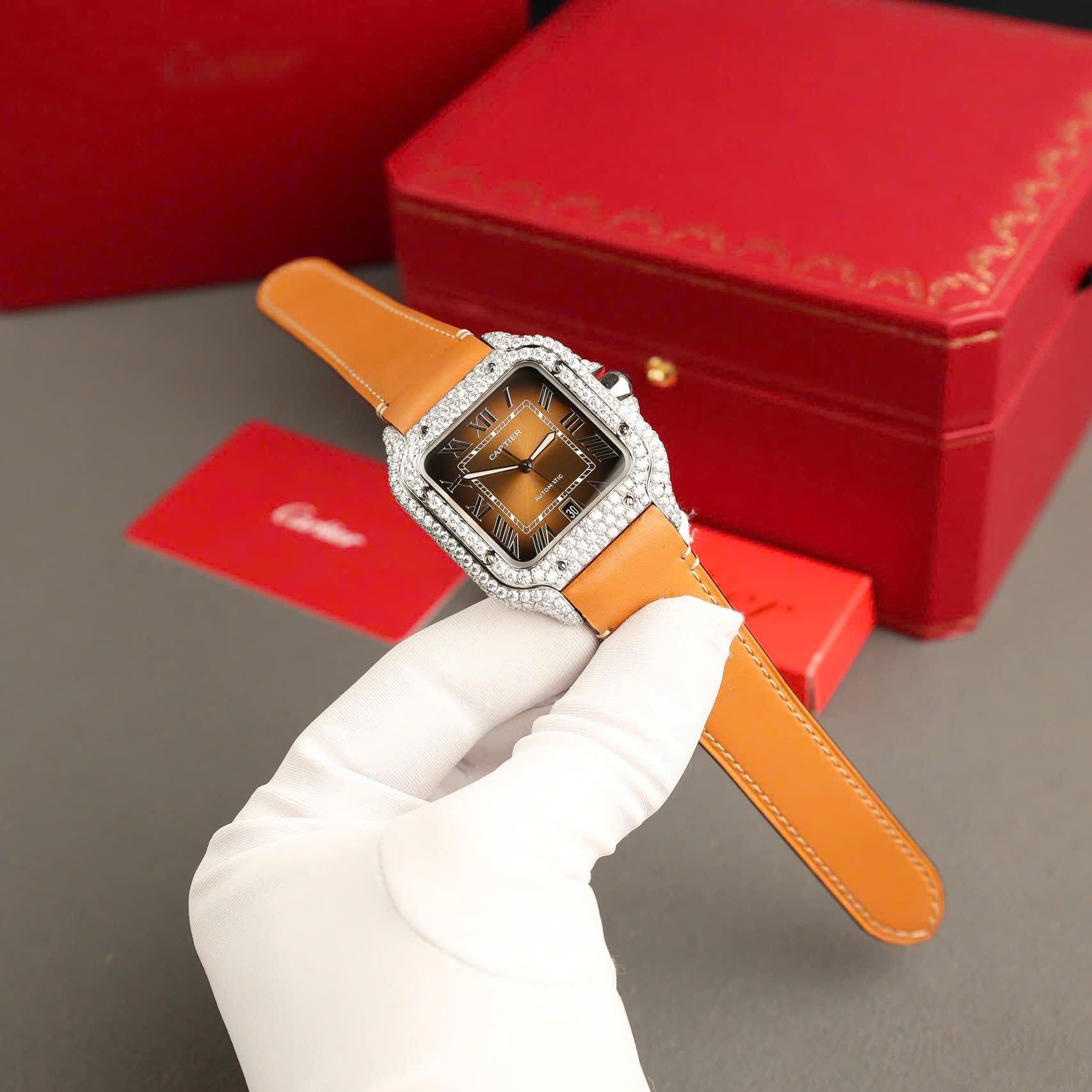 CARTIER SANTOS DE 40 MM - Đồng Hồ Cartier - Nam - DHNTT1358