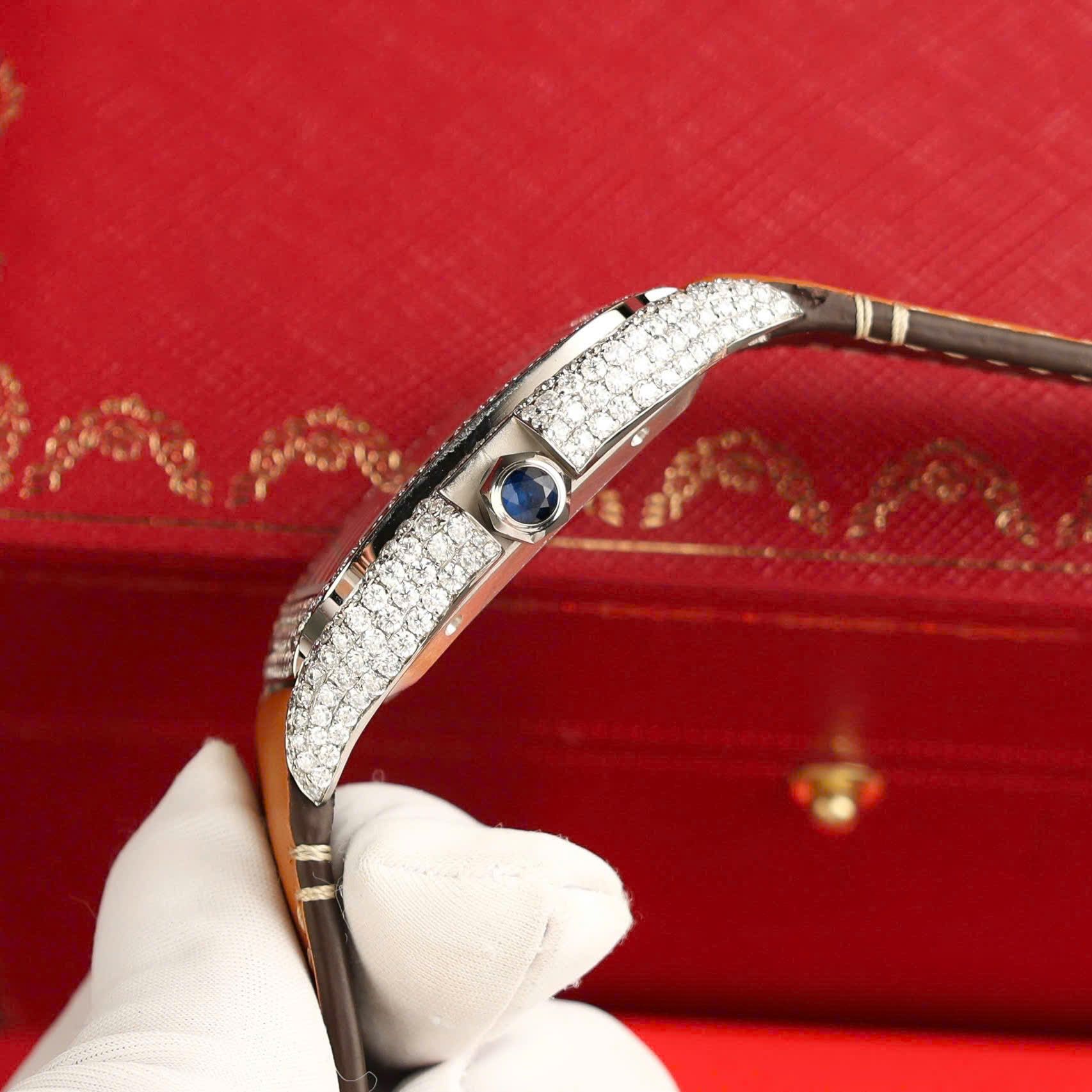 CARTIER SANTOS DE 40 MM - Đồng Hồ Cartier - Nam - DHNTT1359