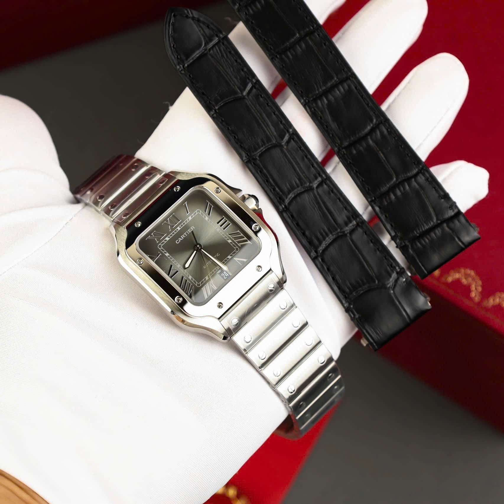 CARTIER SANTOS DE 40 MM - Đồng Hồ Cartier - Nam - DHNTT1360