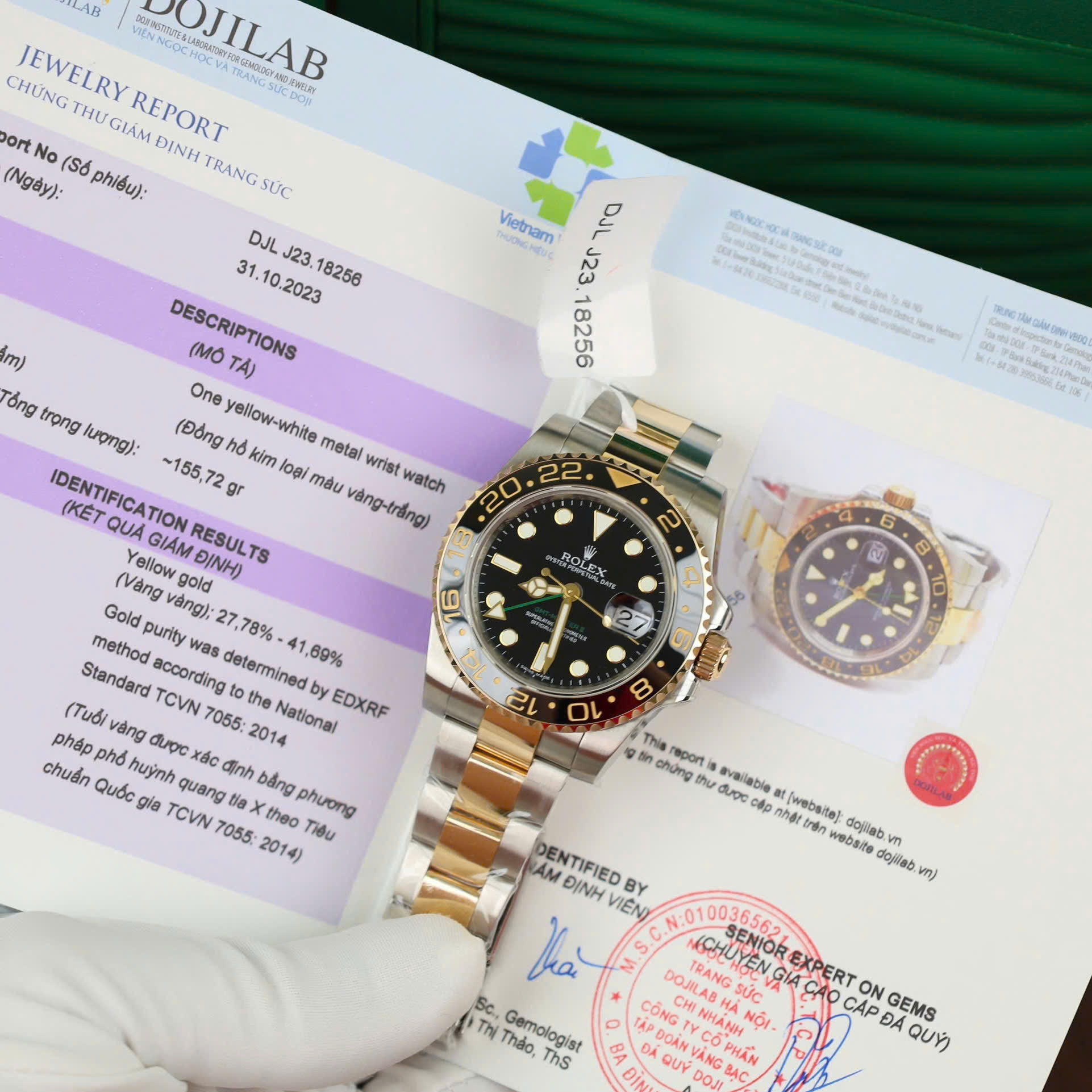 ROLEX GMT MASTER II 40 MM - Đồng Hồ Rolex - Nam - DHNTT488