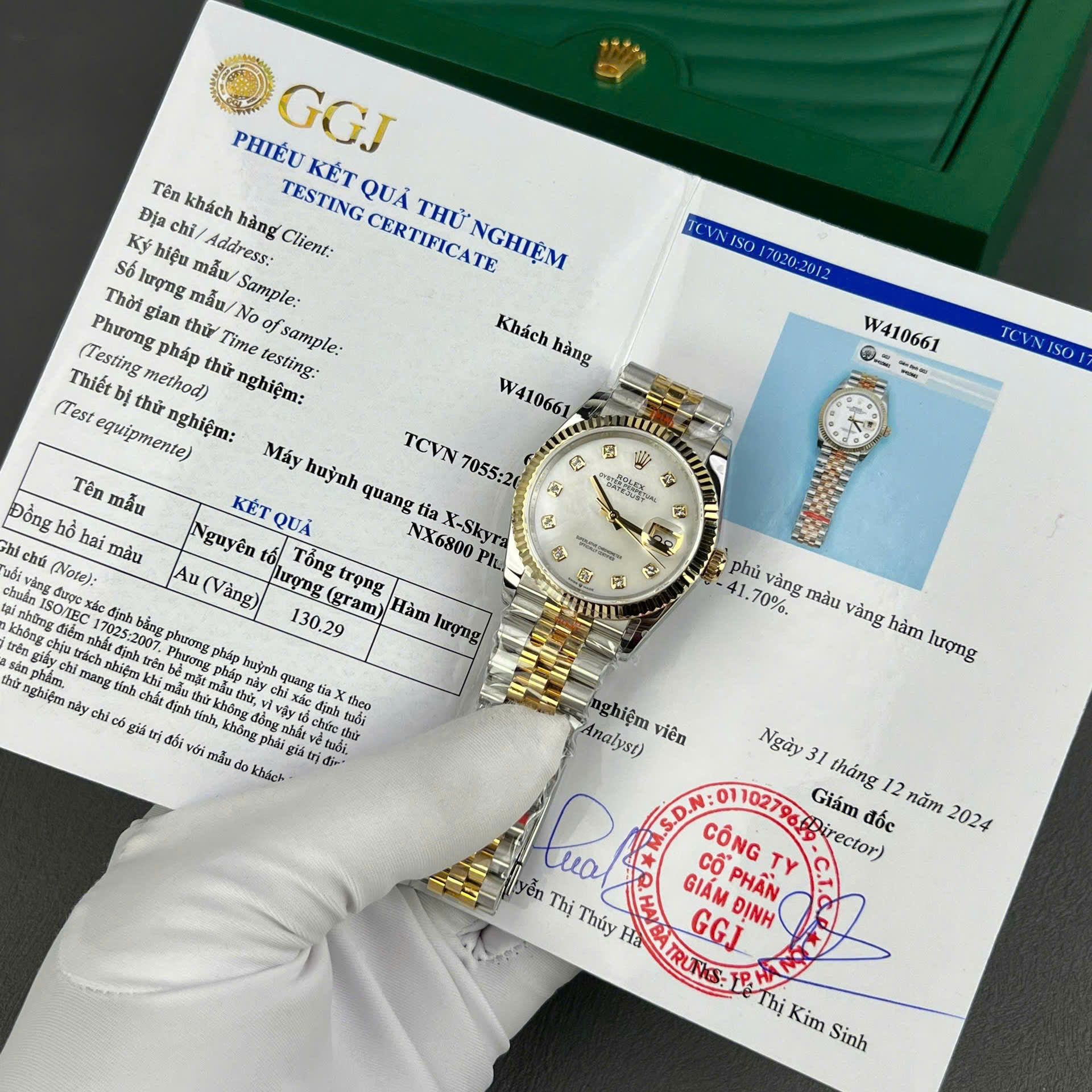 ROLEX DATEJUST 36 MM - Đồng Hồ Rolex - Nam - DHNTT447