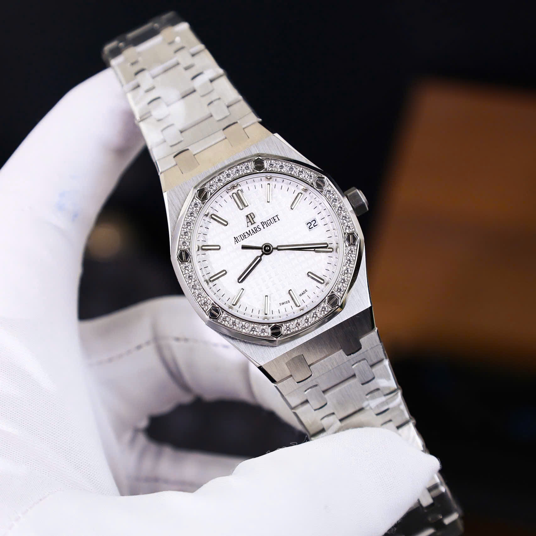 AUDEMARS PIGUET ROYAL OAK 34 MM - Đồng Hồ Audemars Piguet - Nữ - DHTT136