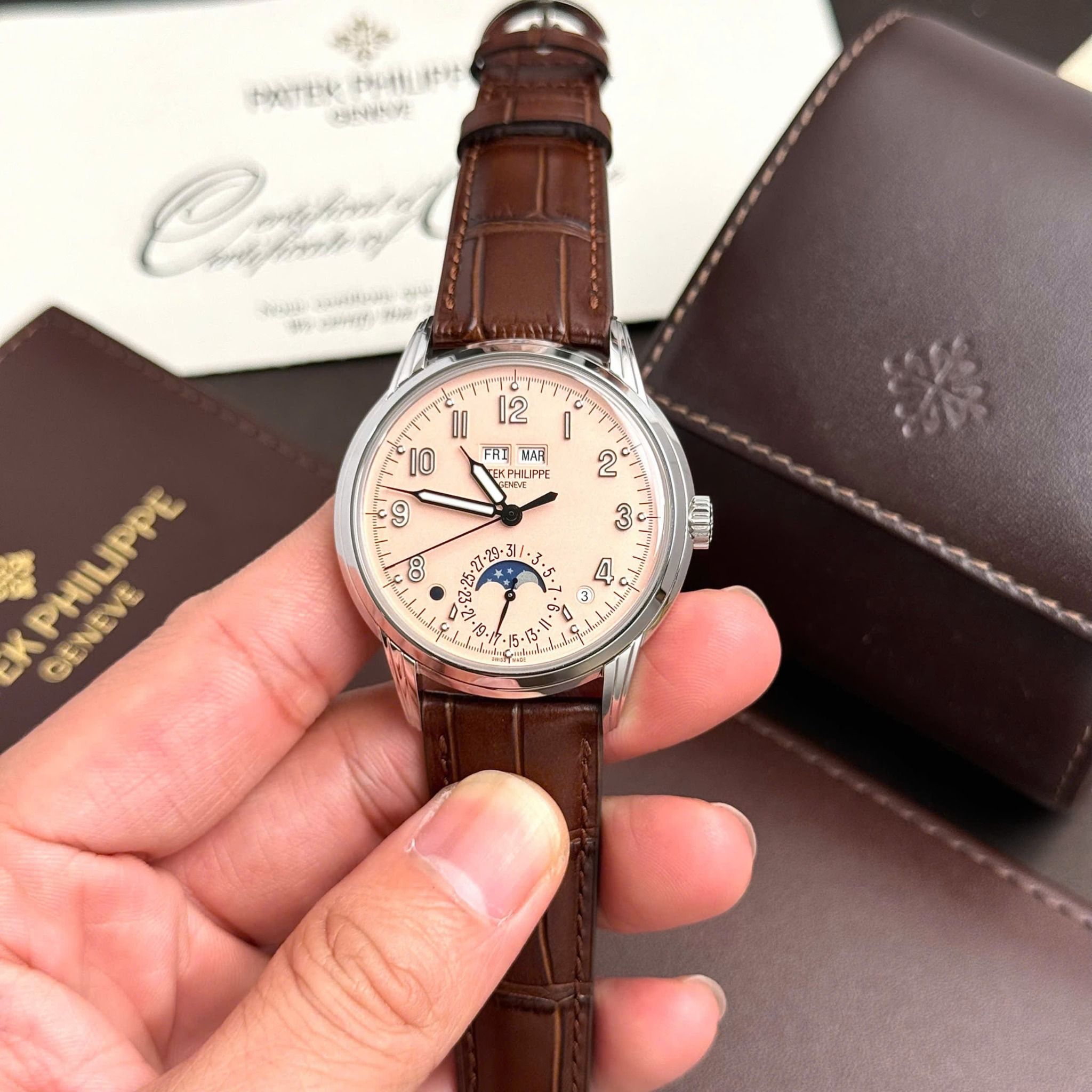PATEK PHILIPPE CALATRAVA 40 MM - Đồng Hồ Patek Philippe - Nam - DHNTT560