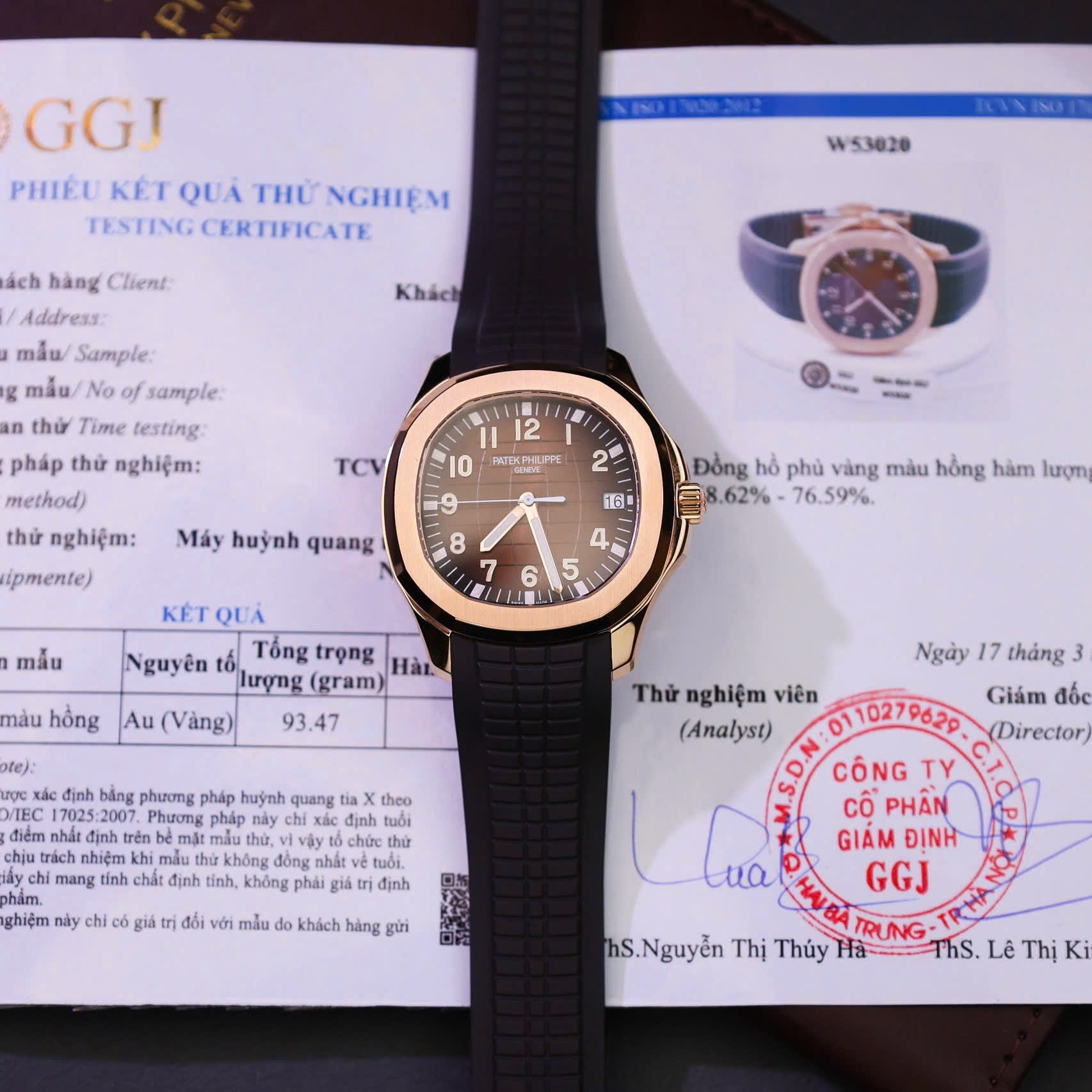 PATEK PHILIPPE AQUANAUT 41 MM - Đồng Hồ Patek Philippe - Nam - DHNTT654