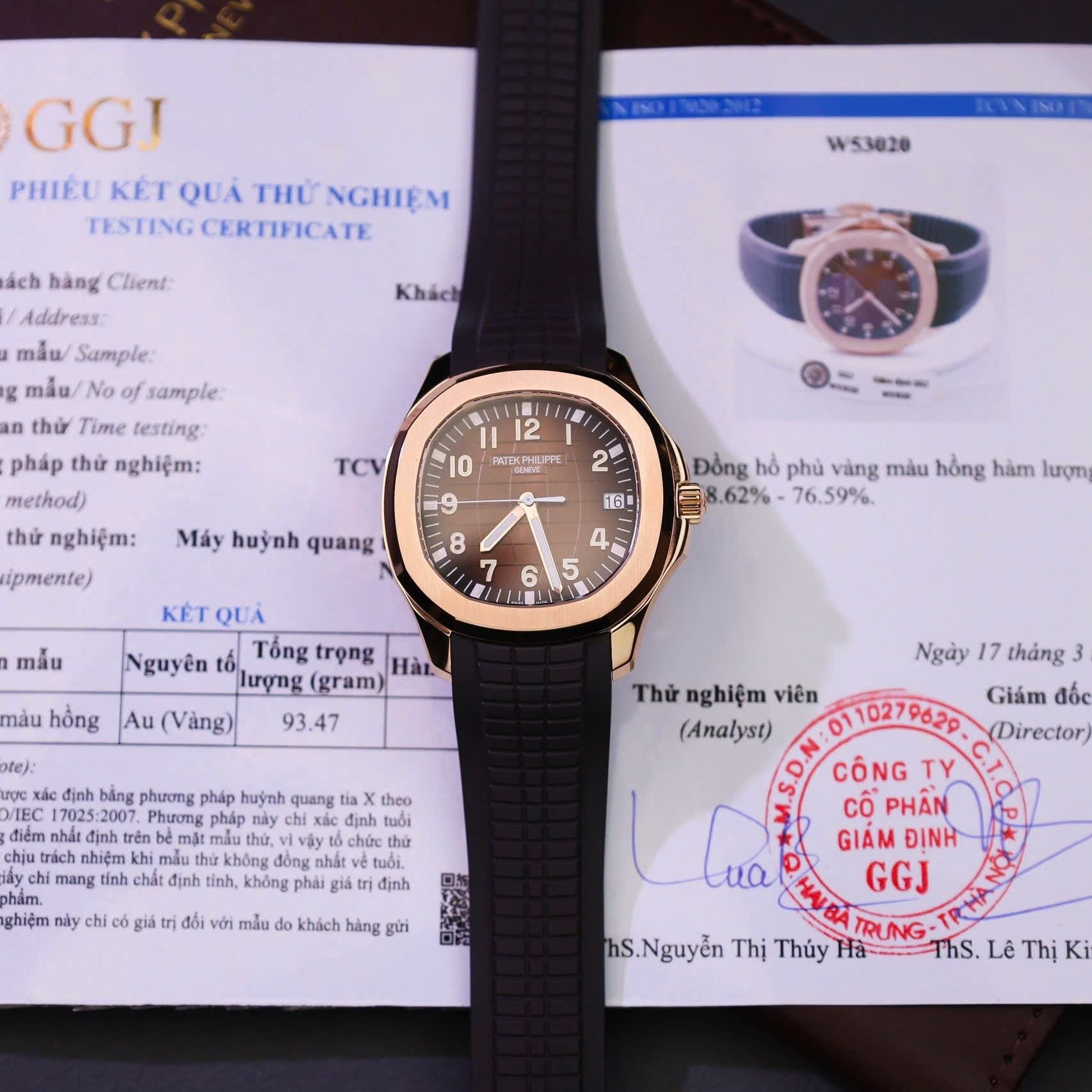 PATEK PHILIPPE AQUANAUT 41 MM - Đồng Hồ Patek Philippe - Nam - DHNTT654