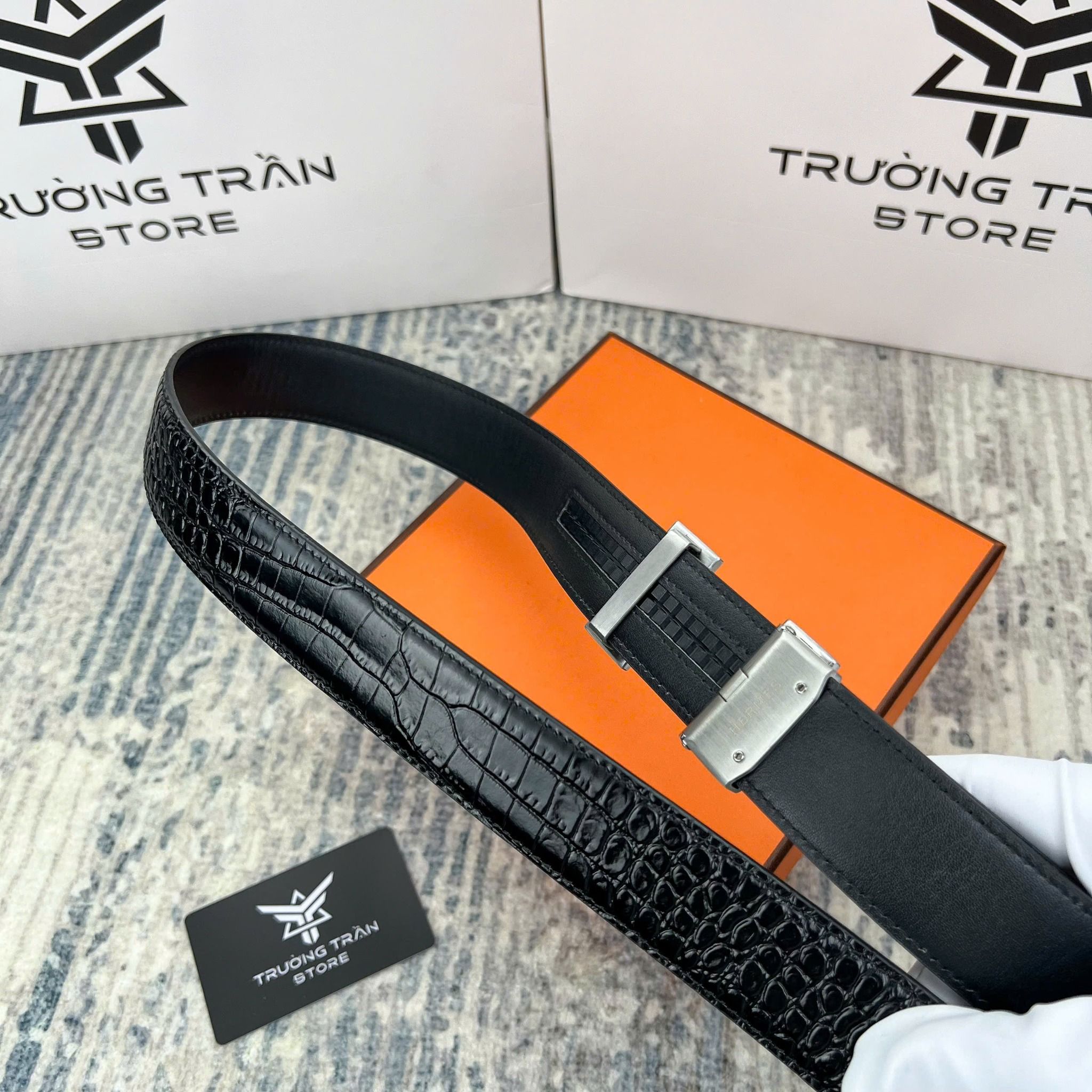 BELT 35 MM - Dây Lưng Hermes - Nam - DLTT169