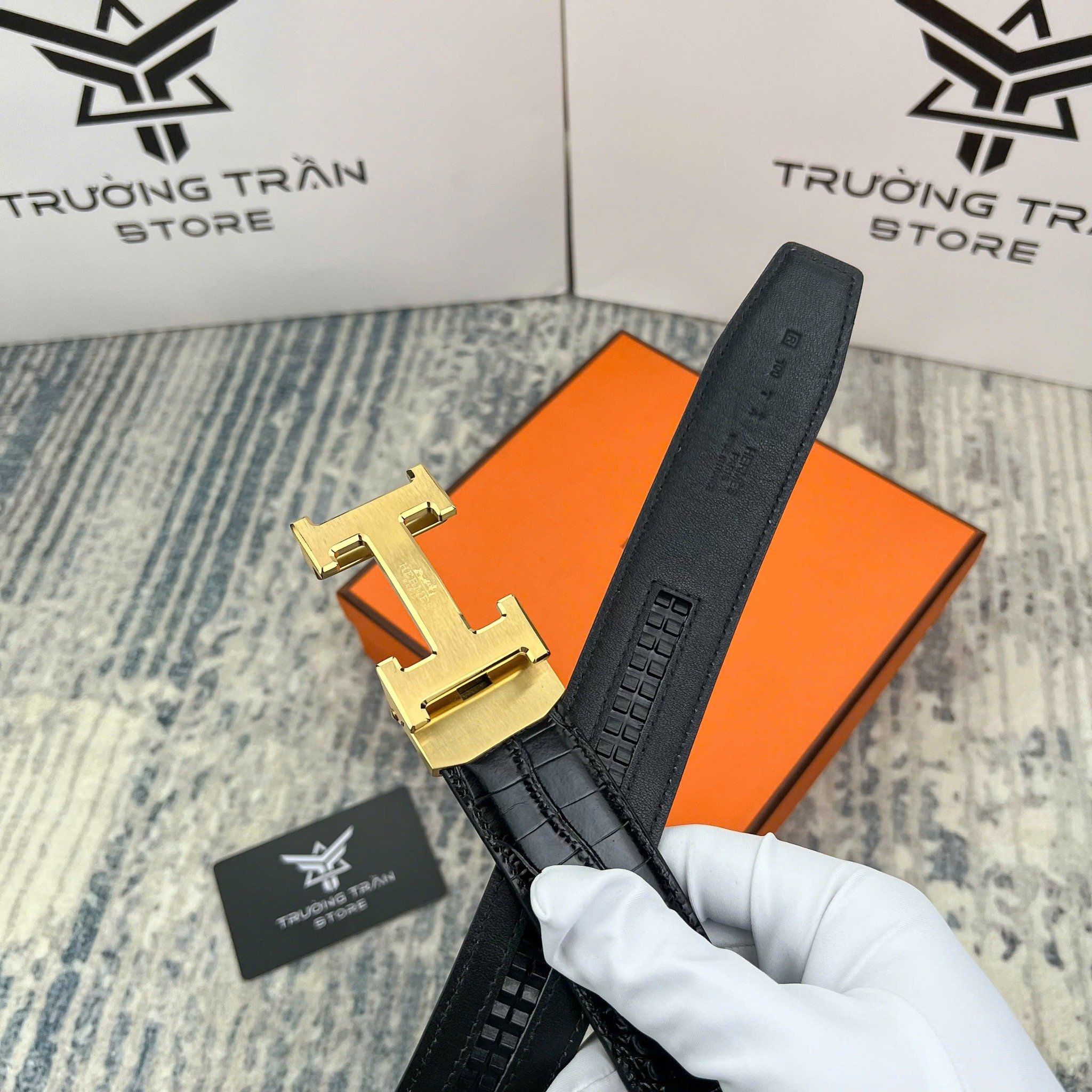 BELT 35 MM - Dây lưng Hermes - Nam - DLTT144