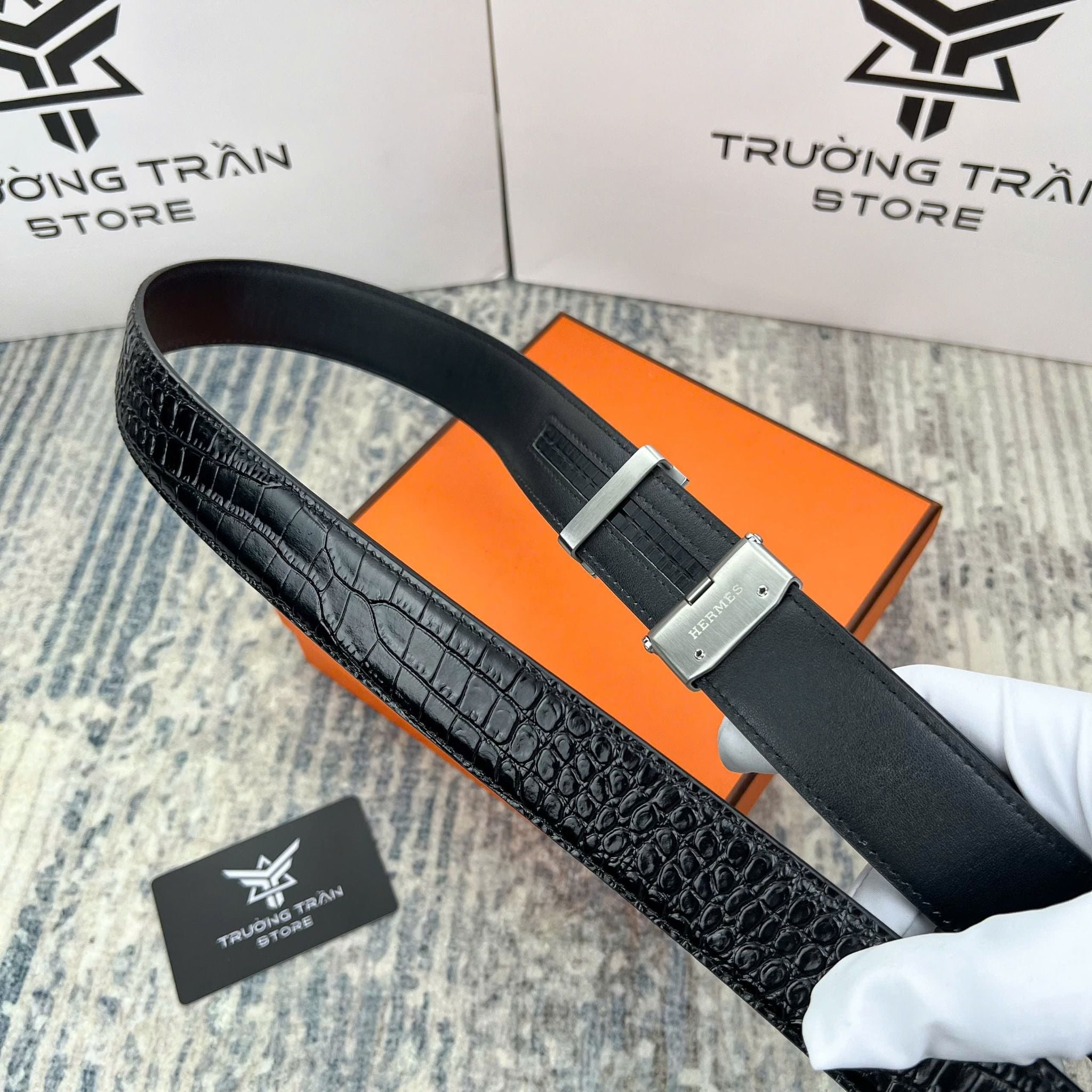 BELT 35 MM - Dây Lưng Hermes - Nam - DLTT134
