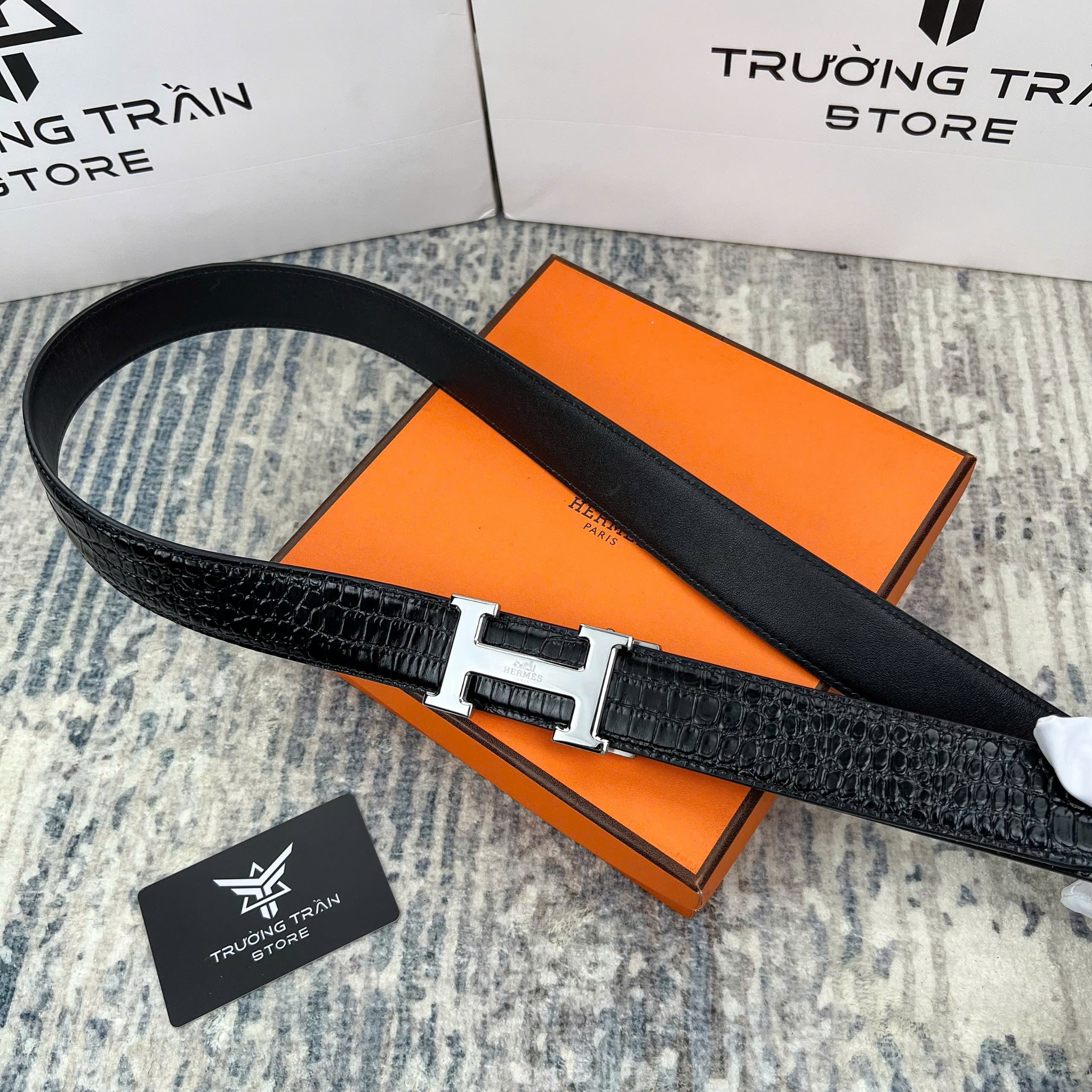 BELT 35 MM - Dây Lưng Hermes - Nam - DLTT134
