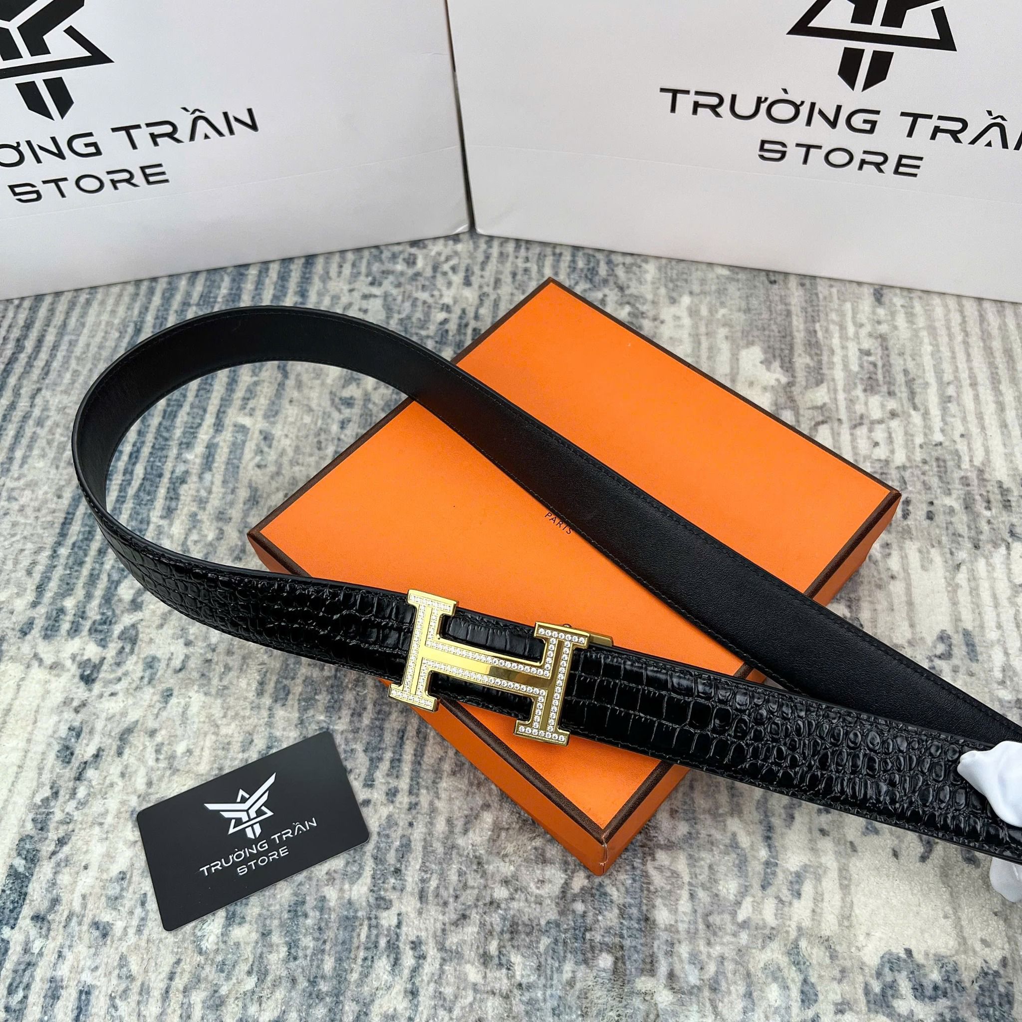 BELT 35 MM - Dây lưng Hermes - Nam - DLTT147