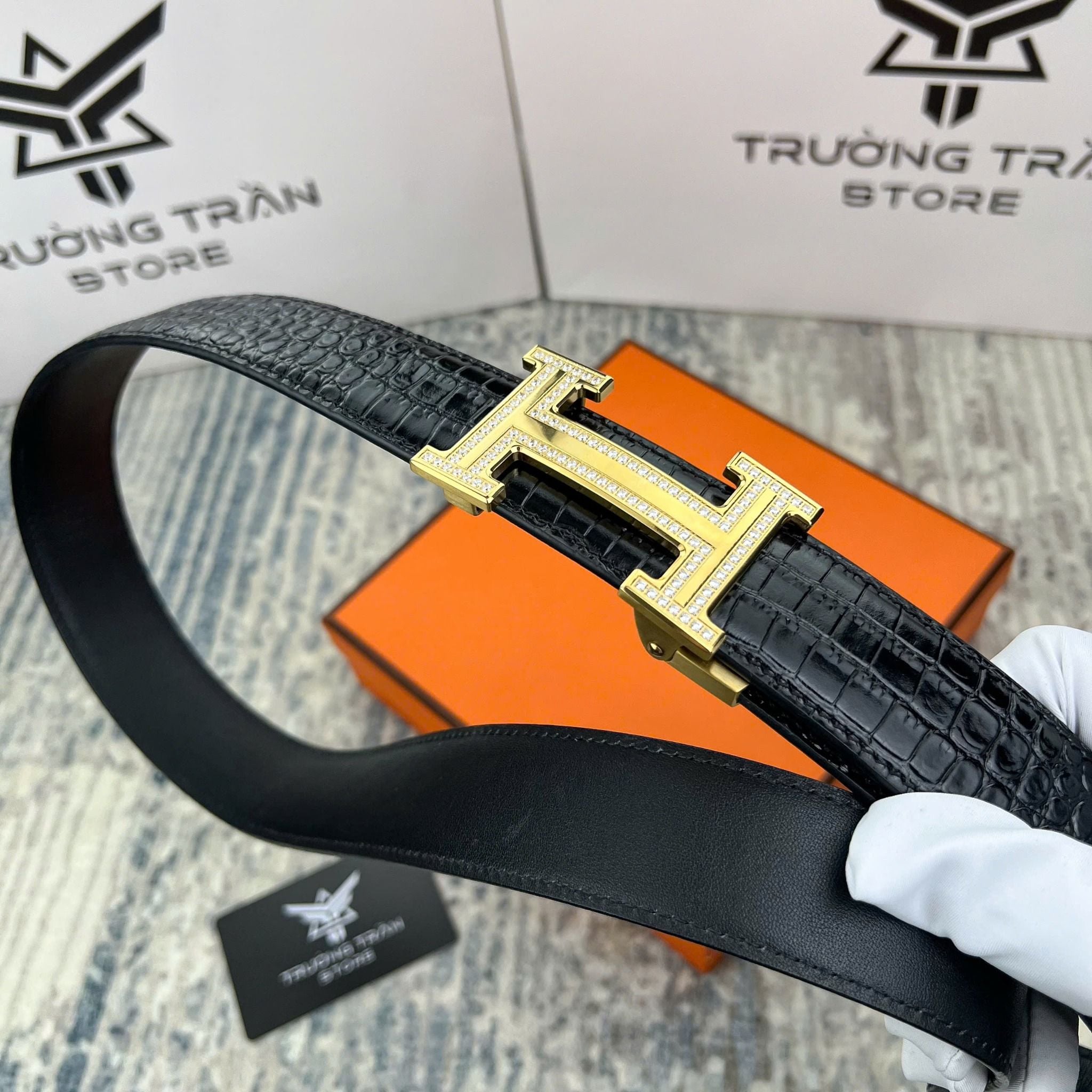 BELT 35 MM - Dây lưng Hermes - Nam - DLTT147