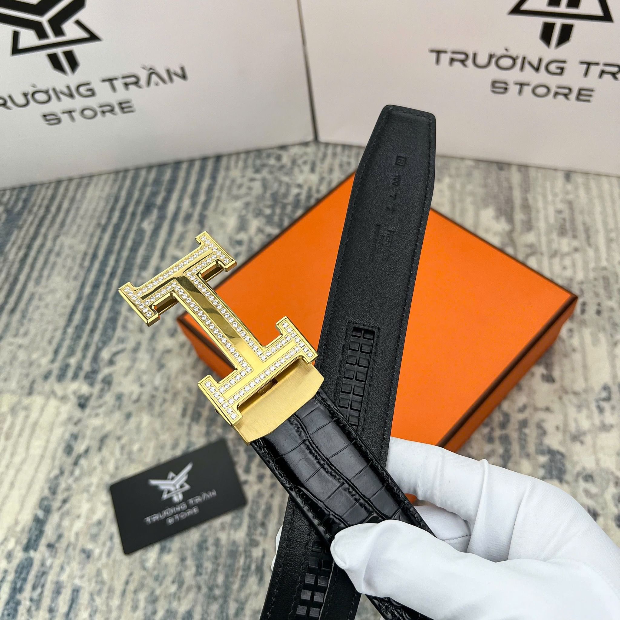 BELT 35 MM - Dây lưng Hermes - Nam - DLTT147