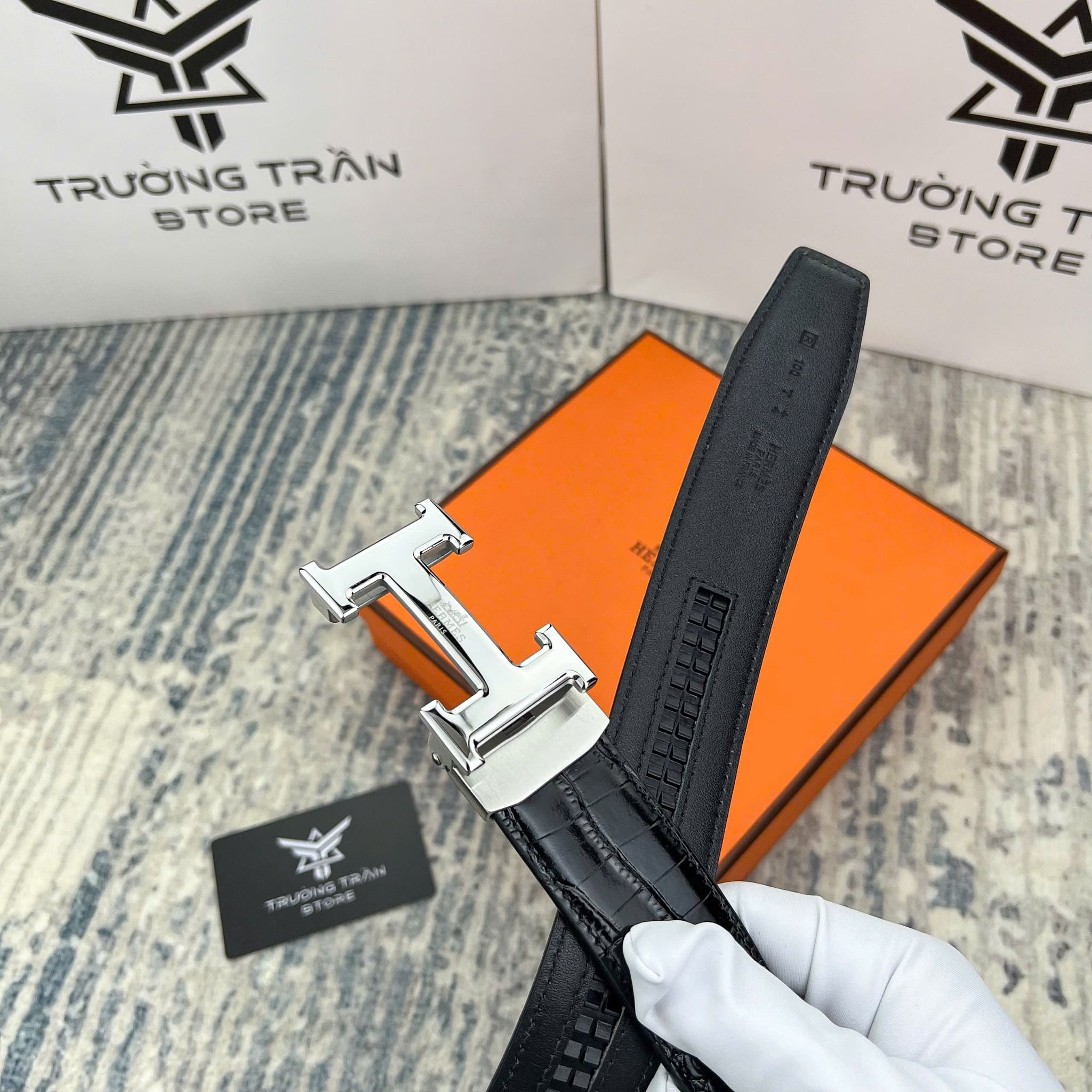 BELT 35 MM - Dây Lưng Hermes - Nam - DLTT134