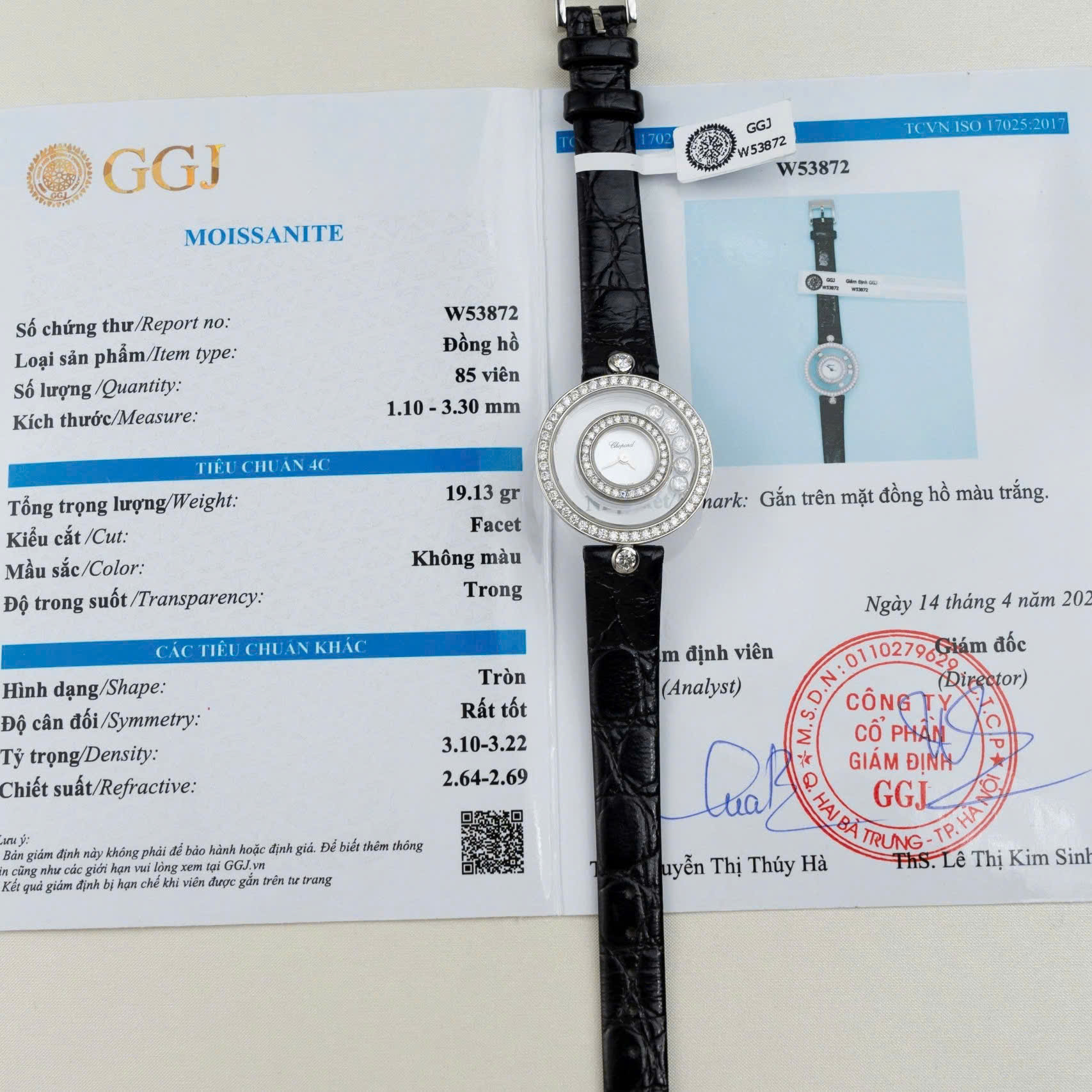 CHOPARD HAPPY ICONS 26 MM - Đồng Hồ Chopard - Nữ - DHTT555