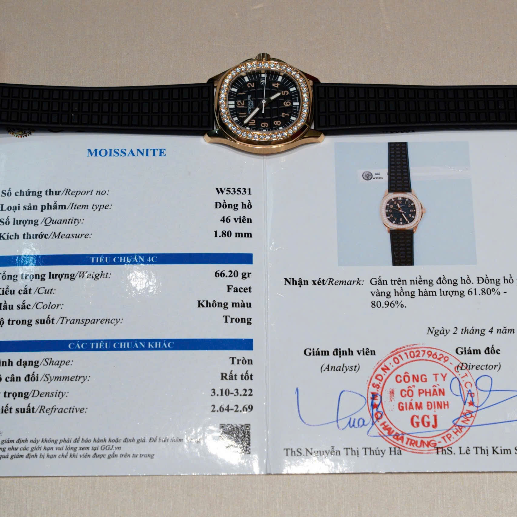 PATEK PHILIPPE AQUANAUT 36 MM - Đồng Hồ Patek Philippe - Nữ - DHTT108
