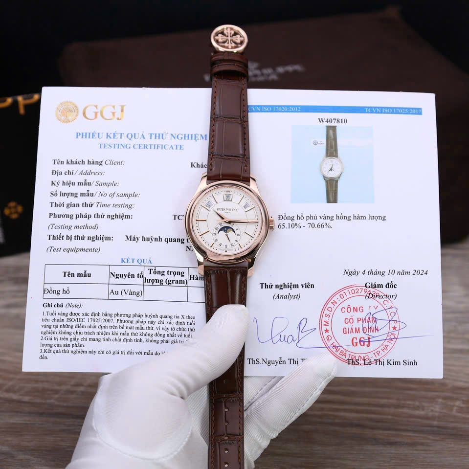 PATEK PHILIPPE COMPLICATIONS 40 MM - Đồng Hồ Patek Philippe - Nam - DHNTT582