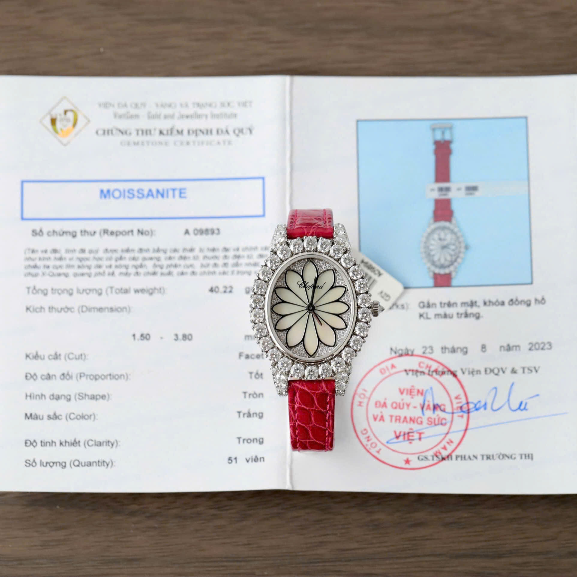 CHOPARD L'HEURE DU DIAMANT 34 MM - Đồng Hồ Chopard - Nữ - DHTT501