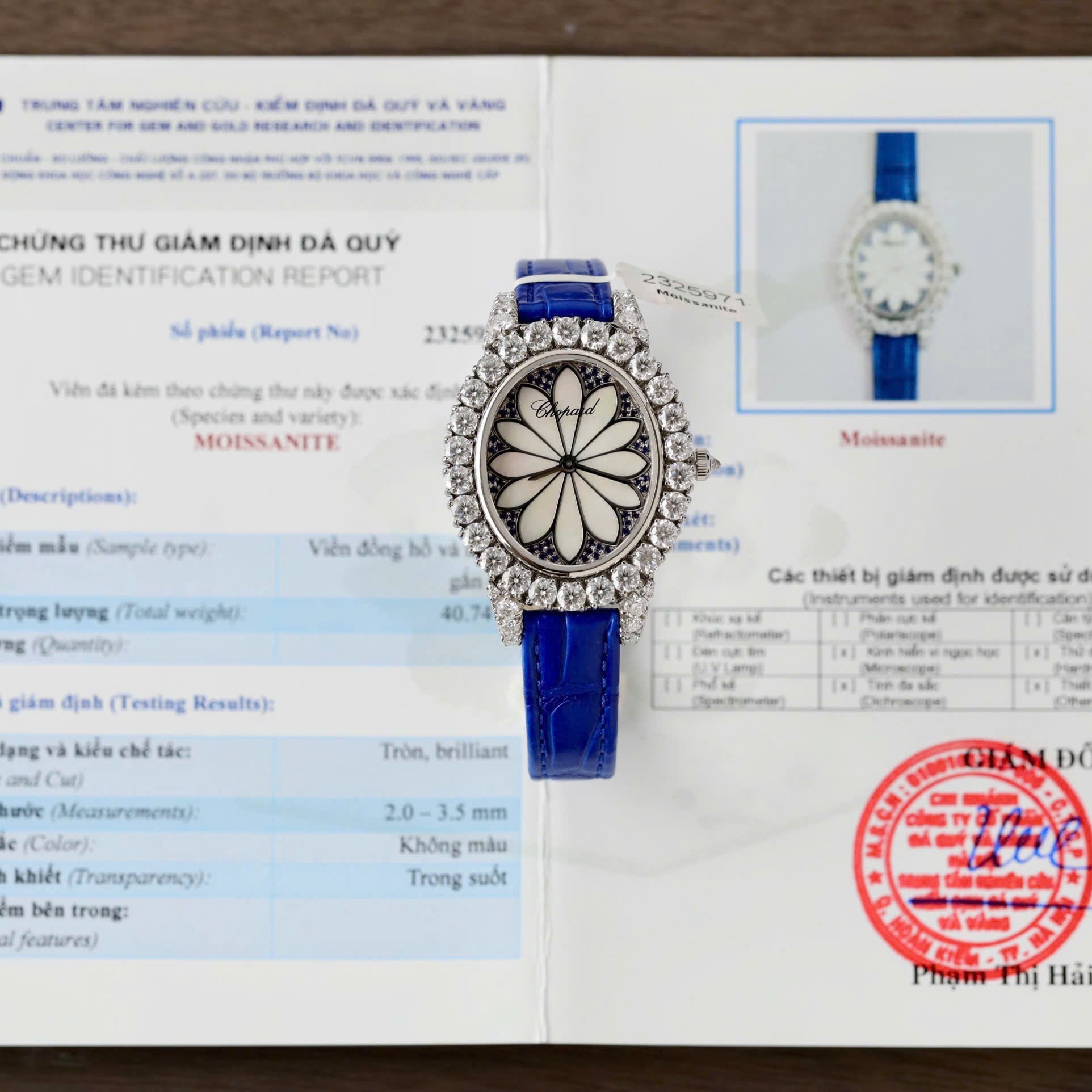 CHOPARD L'HEURE DU DIAMANT 34 MM - Đồng Hồ Chopard - Nữ - DHTT500