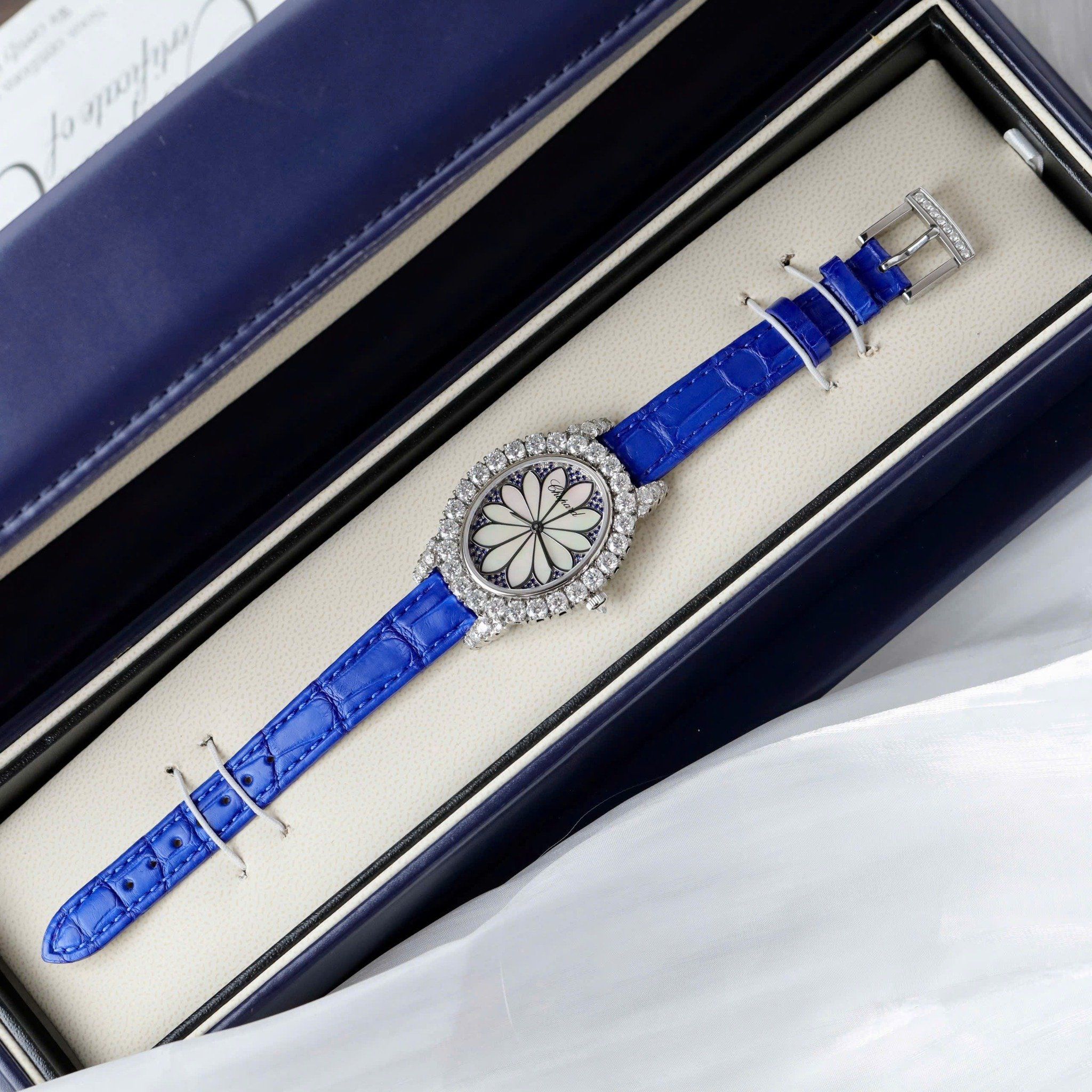 CHOPARD L'HEURE DU DIAMANT 34 MM - Đồng Hồ Chopard - Nữ - DHTT500