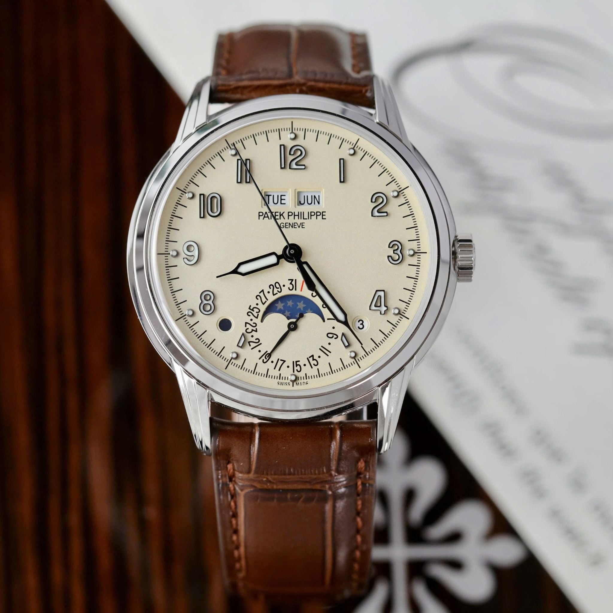PATEK PHILIPPE CALATRAVA 40 MM - Đồng Hồ Patek Philippe - Nam - DHNTT561