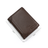  Ví Đứng Da Bò Nam - Dáng Dọc TOMOYO TVD00102 