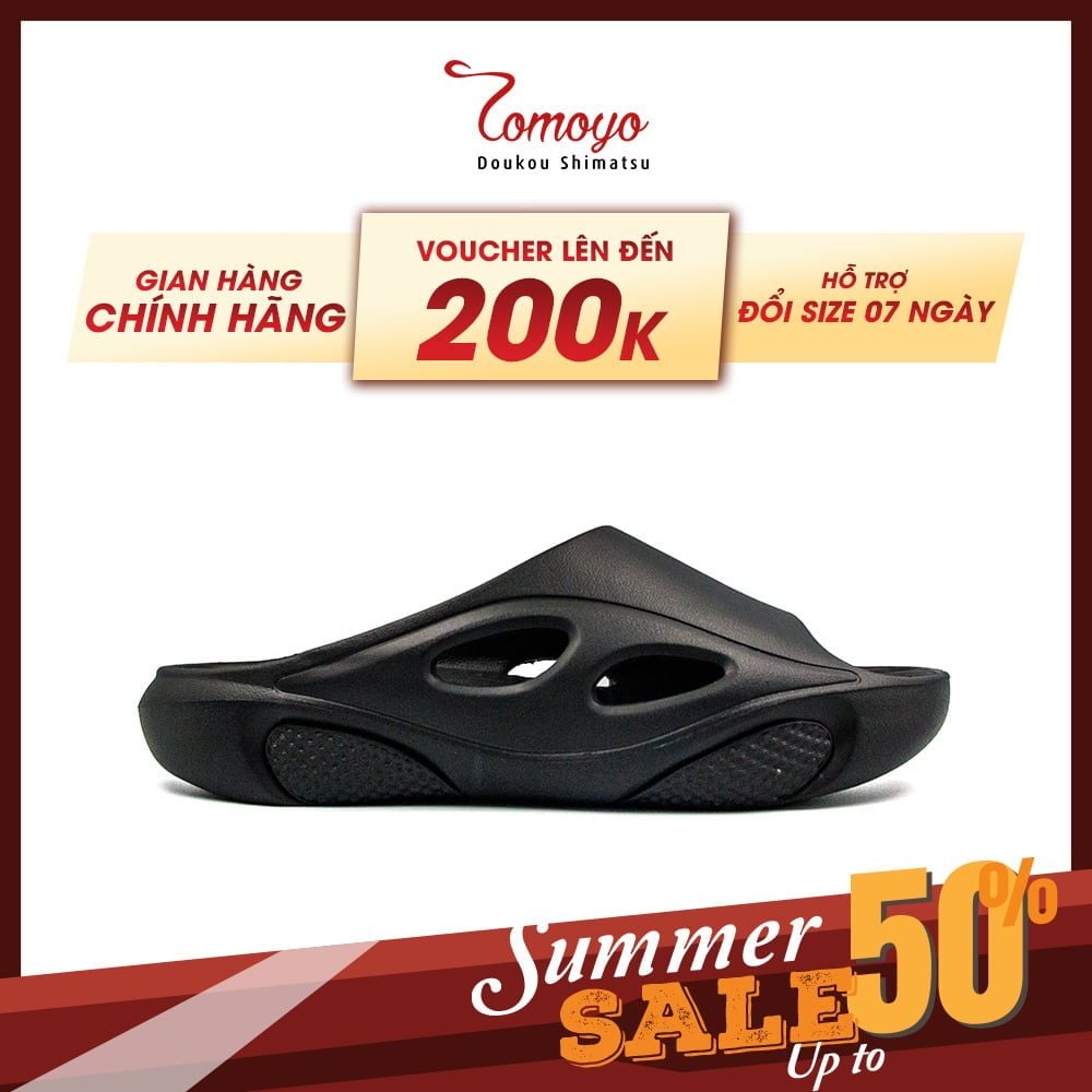  Dép nhựa IP EVA nguyên khối – Êm nhẹ, bền bỉ thích hợp mang vào mùa mưa TMD70401 