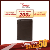  Ví Đứng Da Bò Nam - Dáng Dọc TOMOYO TVD00102 