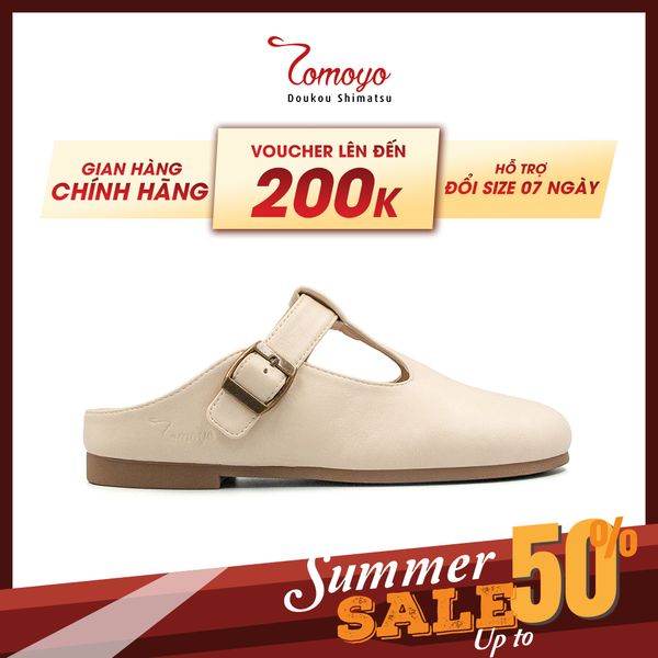  Giày Mule T-strap TOMOYO – Trẻ Trung & Cá tính TMW33209 