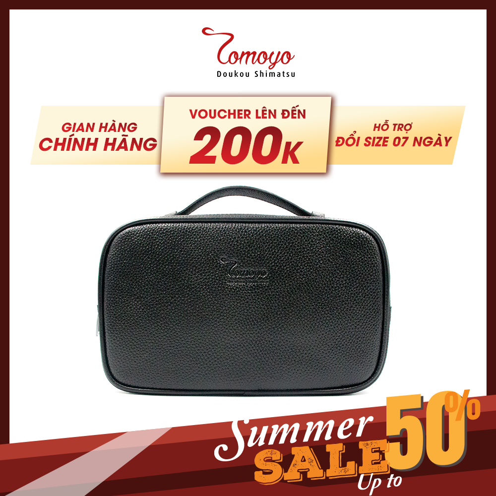  Túi Golf Cầm Tay Có Khoá - Dây Đeo Chéo Tháo Rời TOMOYO TVG00101 