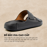  Dép Quai Ngang Nam Da Bò Nappa Cao Cấp Tomoyo TMD30801 